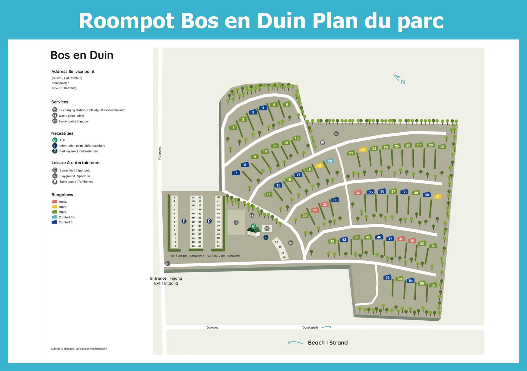Plan Roompot Bos en Duin