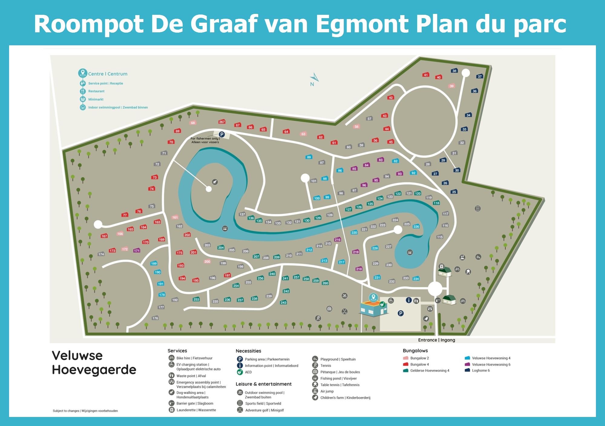 Plan Roompot De Graaf van Egmont