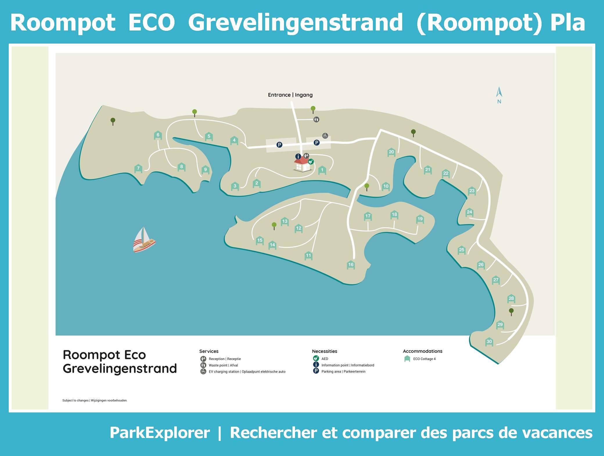 Plan Roompot ECO Grevelingenstrand (oud)