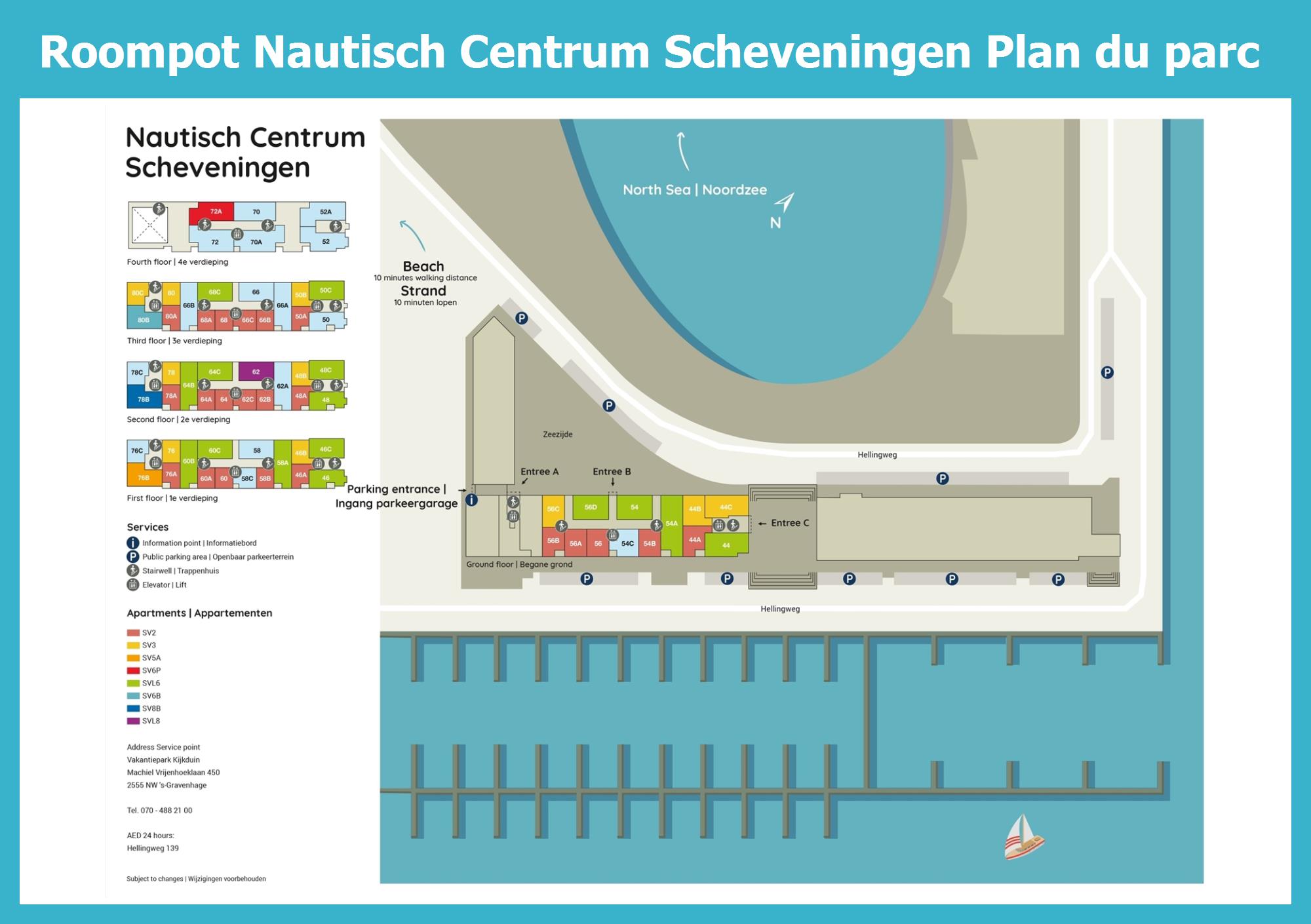 Plan Roompot Nautisch Centrum Scheveningen
