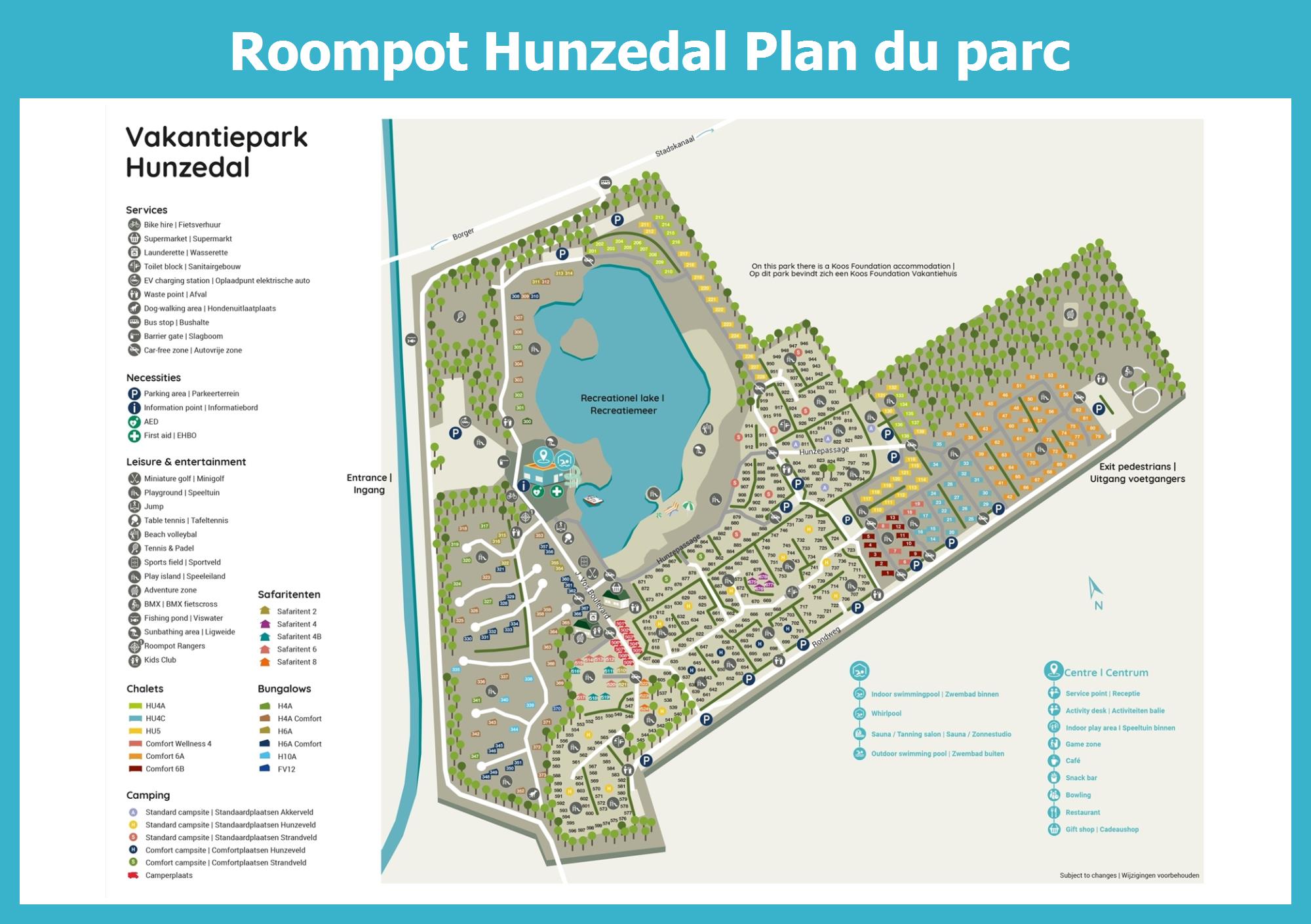 Plan Roompot Hunzedal
