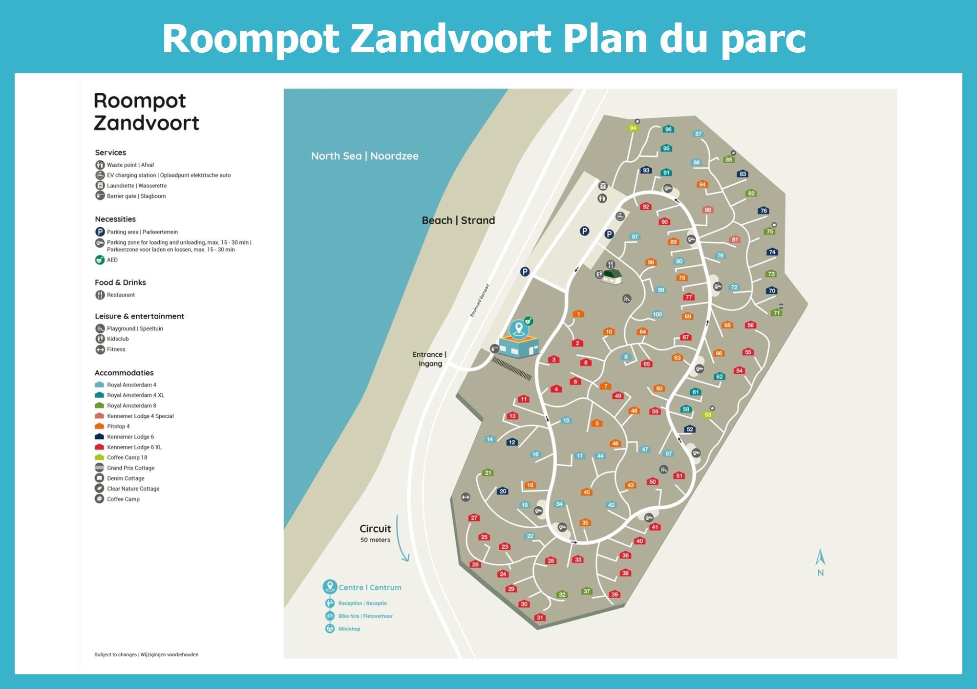 Plan Roompot Zandvoort