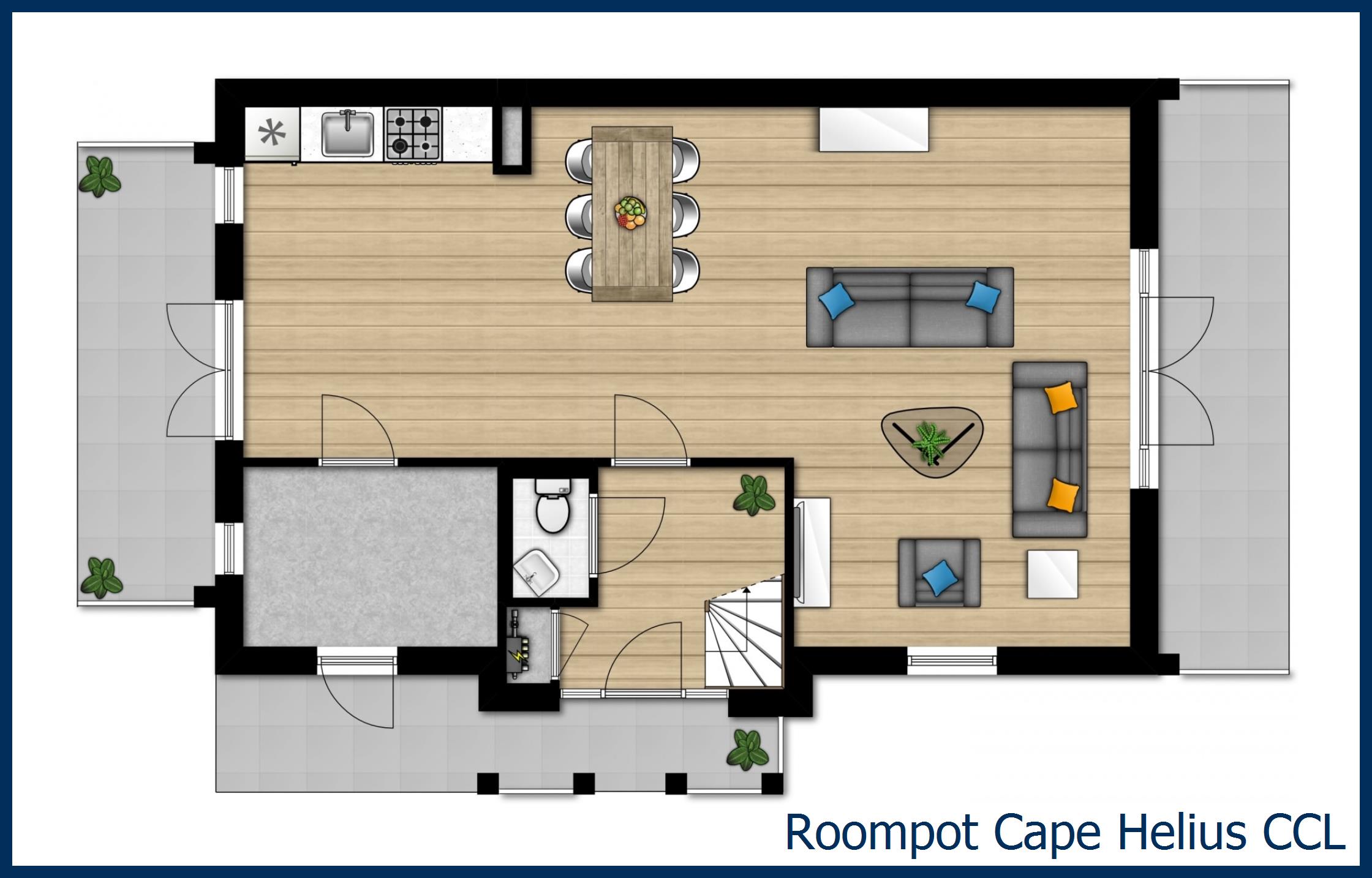 Bungalow CCL in Cape Helius