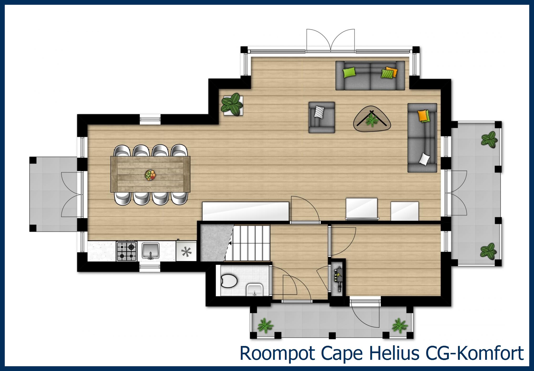 Bungalow CG-Komfort in Cape Helius