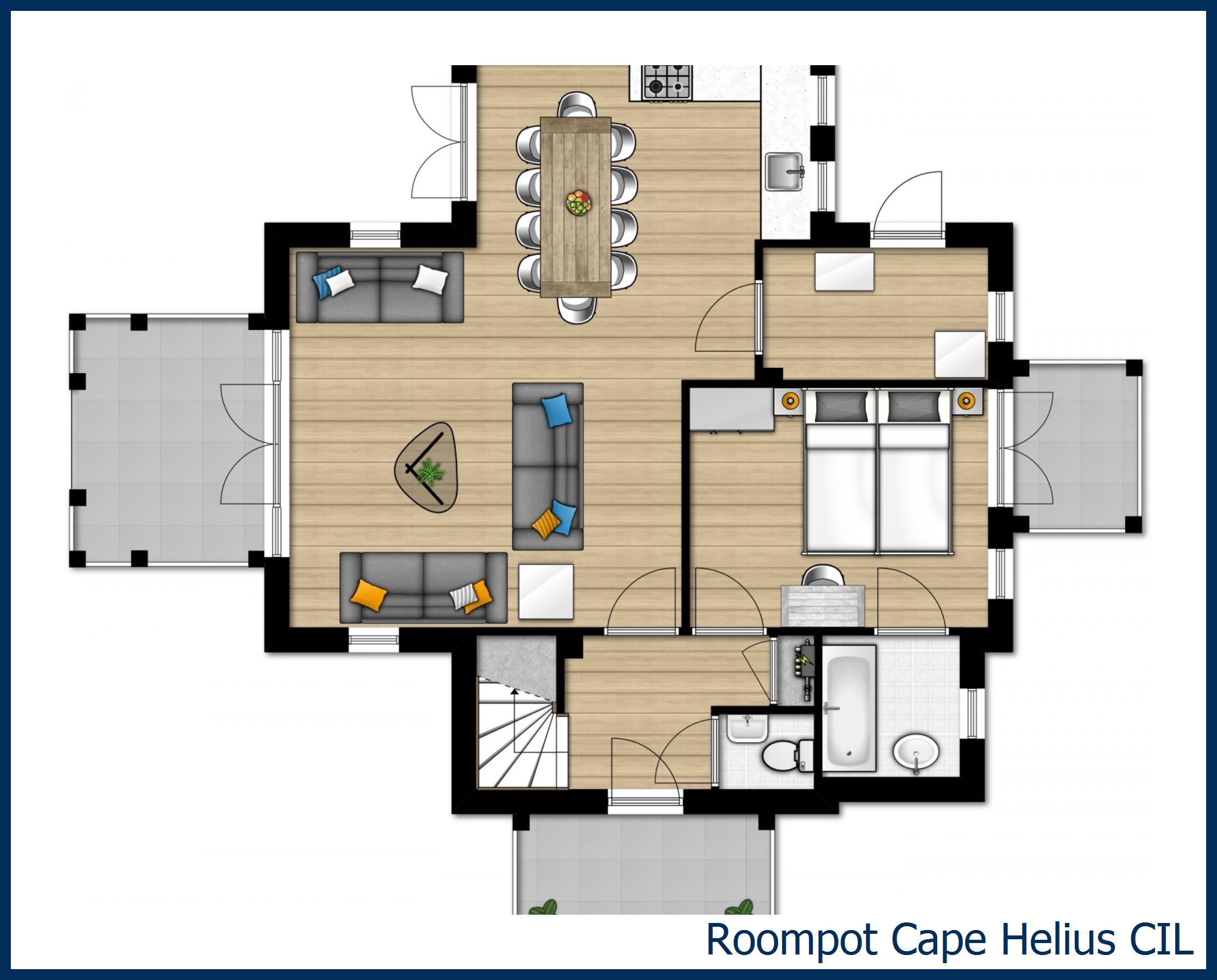 Bungalow CIL in Cape Helius