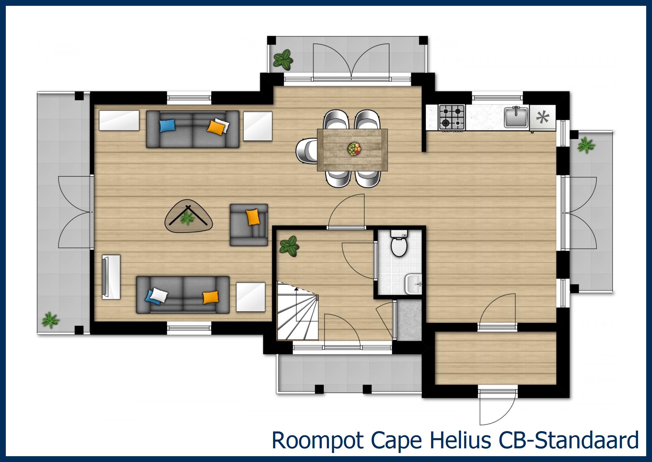 Bungalow CB-Standaard à Cape Helius