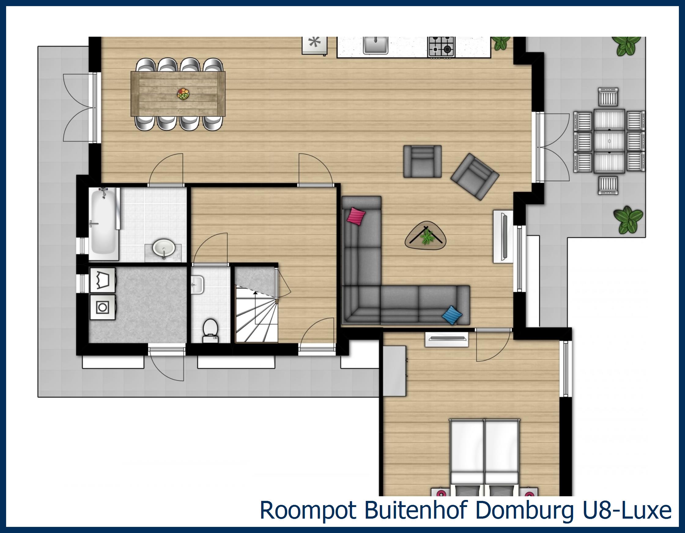 Bungalow U8-Luxe in Buitenhof Domburg