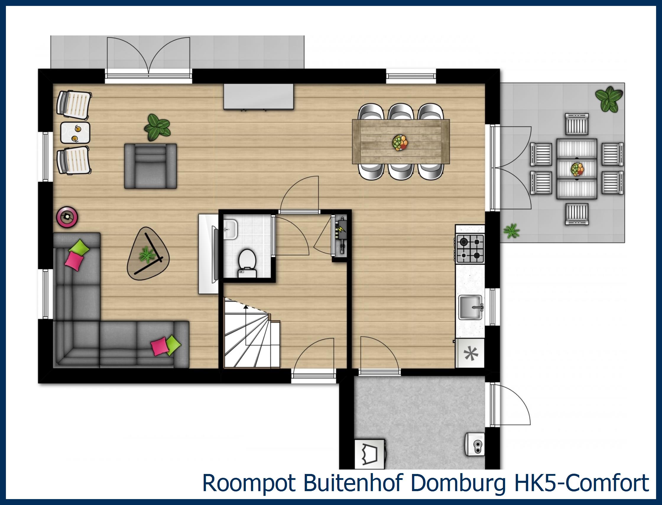Bungalow HK5-Comfort à Buitenhof Domburg
