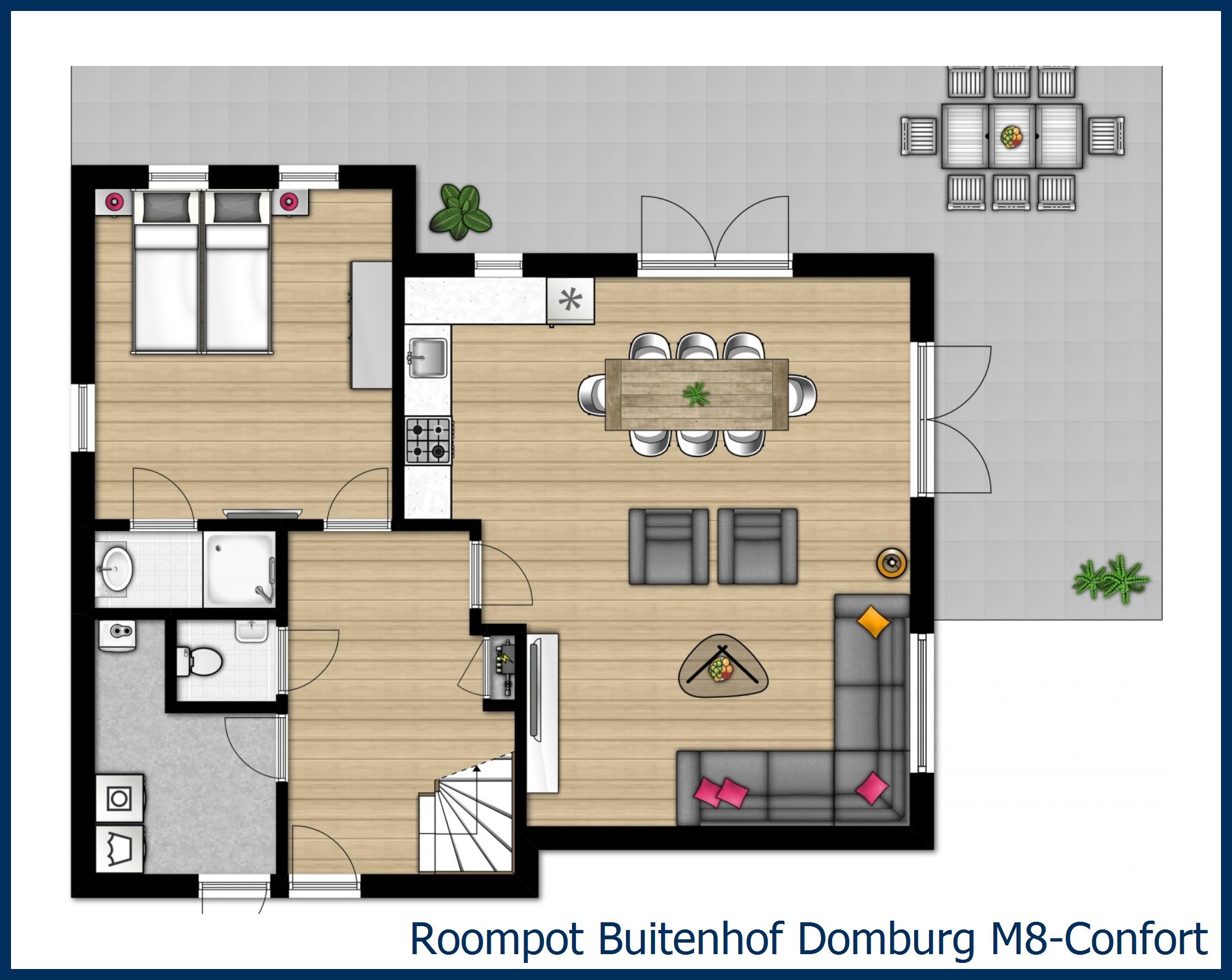 Bungalow M8-Confort à Buitenhof Domburg