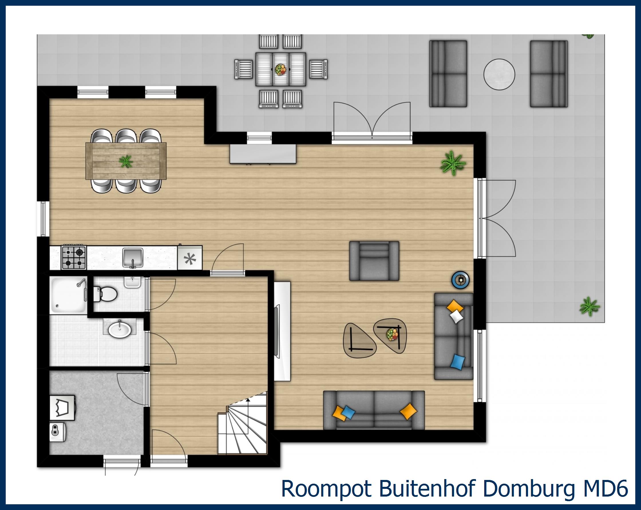 Bungalow MD6 à Buitenhof Domburg