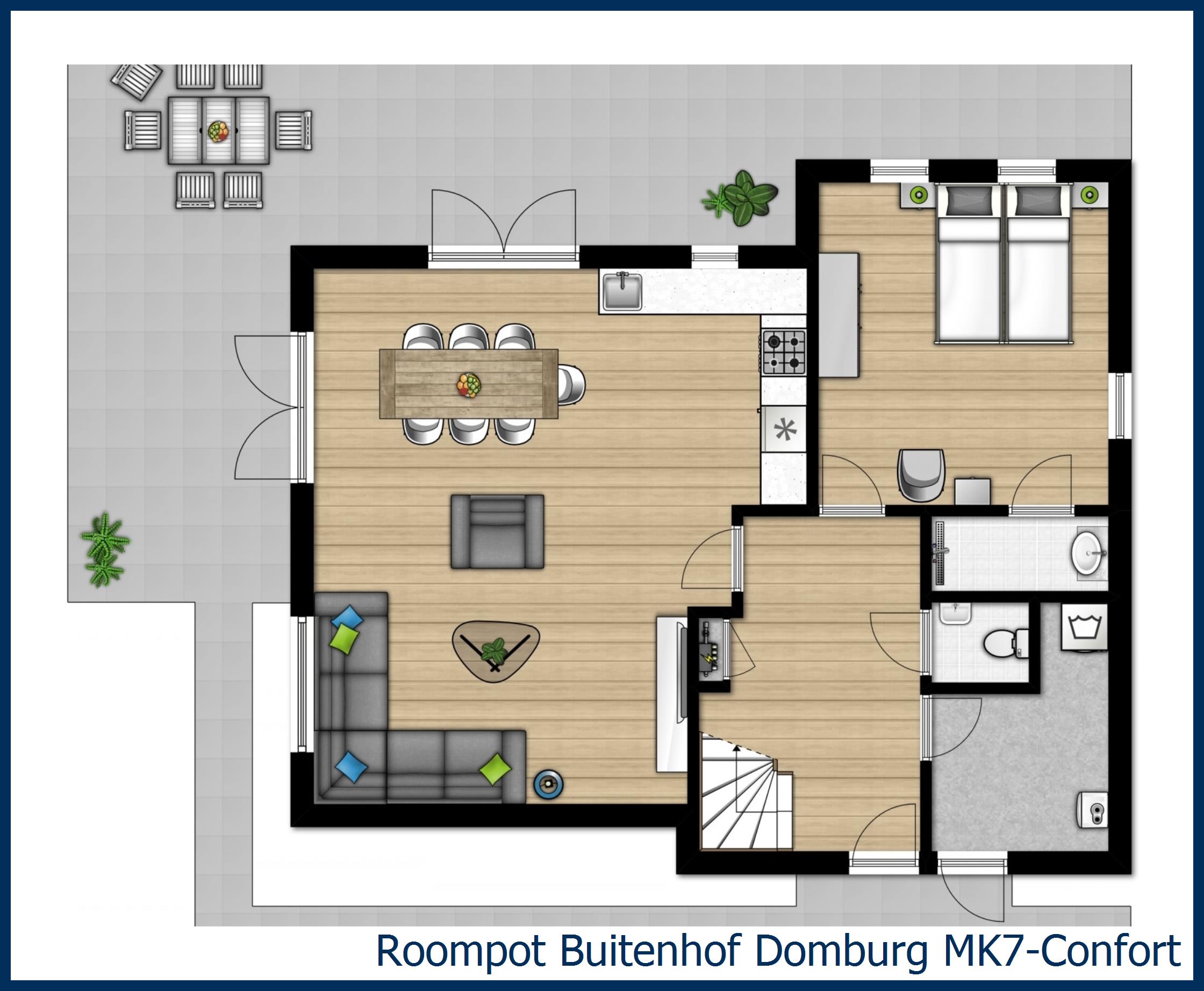 Bungalow MK7-Confort à Buitenhof Domburg
