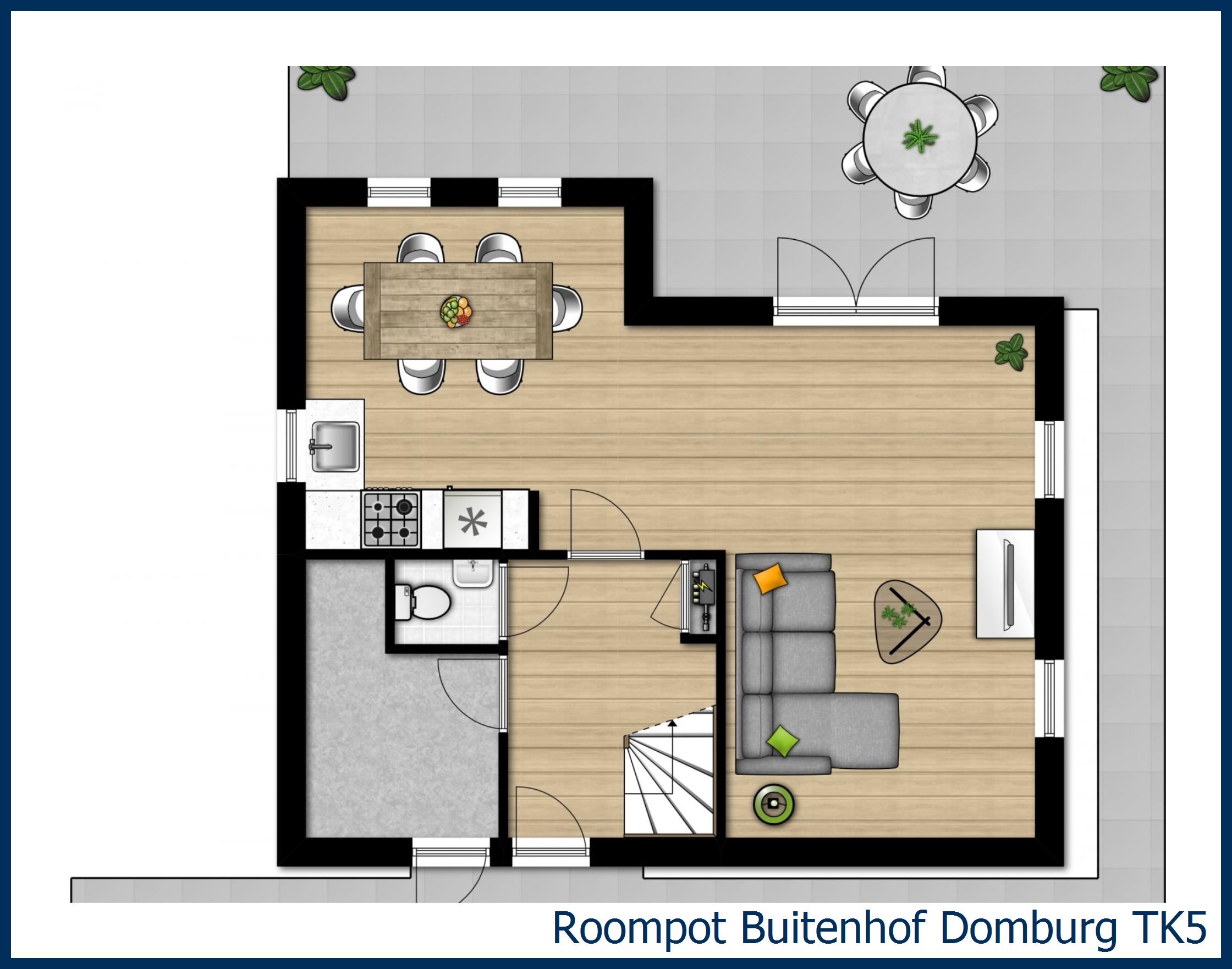 Bungalow TK5 à Buitenhof Domburg