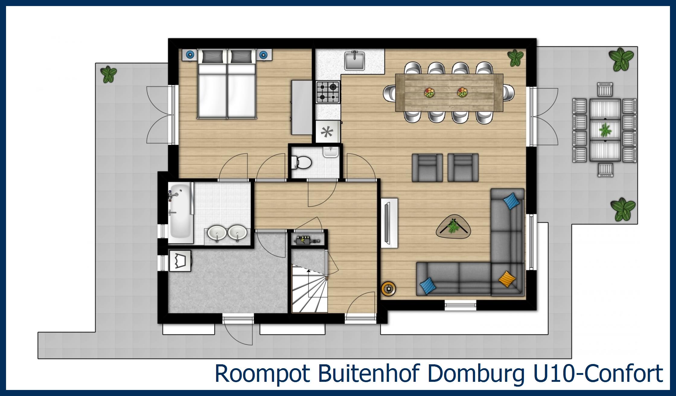 Bungalow U10-Confort à Buitenhof Domburg