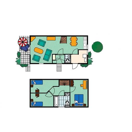 Bungalow DU in Noordzee Résidence De Banjaard