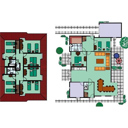 Bungalow FV16 in Noordzee Résidence De Banjaard