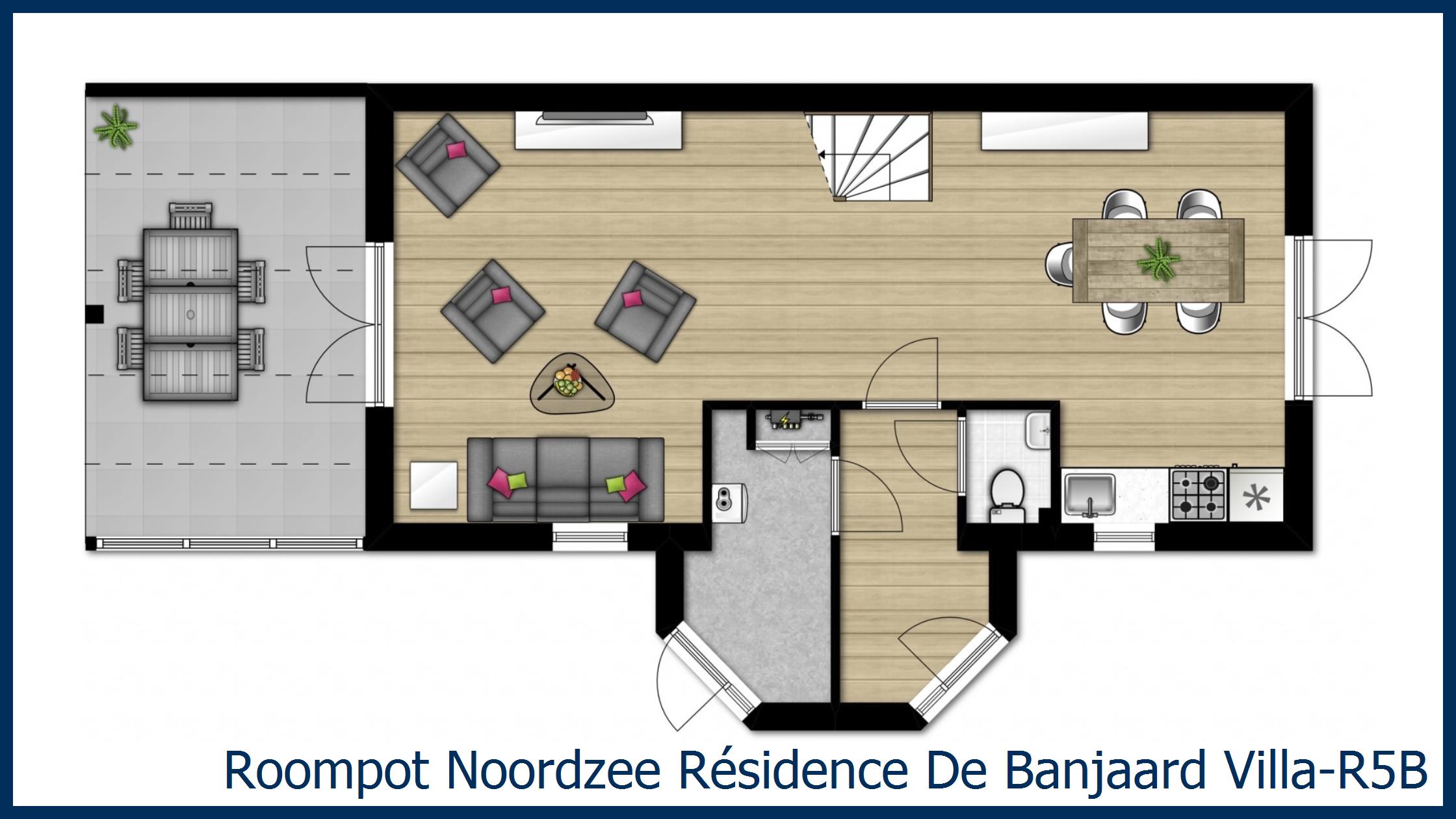 Villa Villa-R5B in Noordzee Résidence De Banjaard