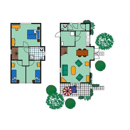 Bungalow DV à Noordzee Résidence De Banjaard