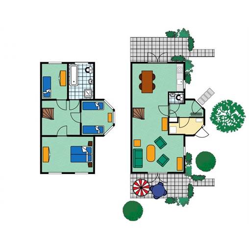 Bungalow VT à Noordzee Résidence De Banjaard