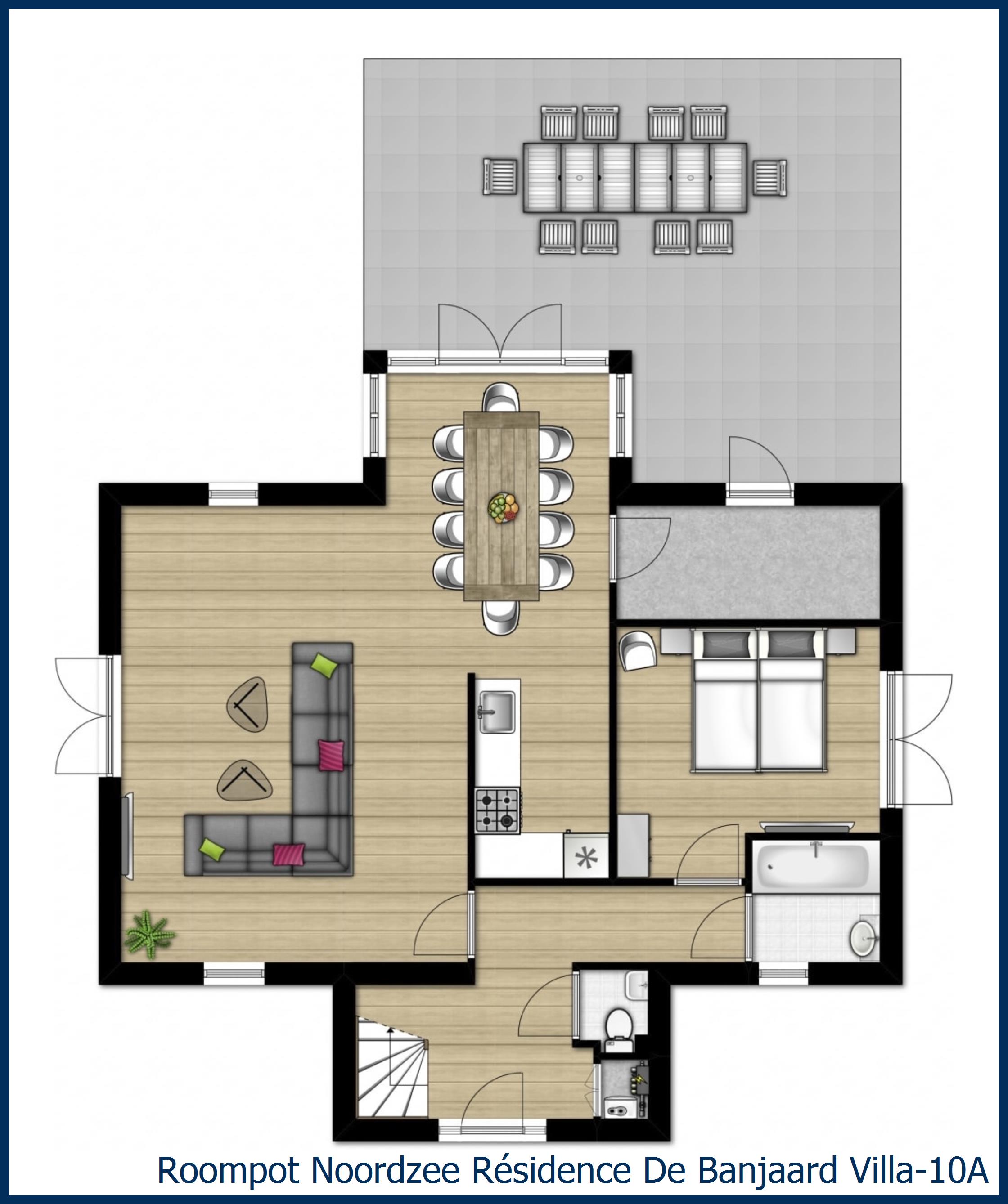 Villa Villa-10A à Noordzee Résidence De Banjaard