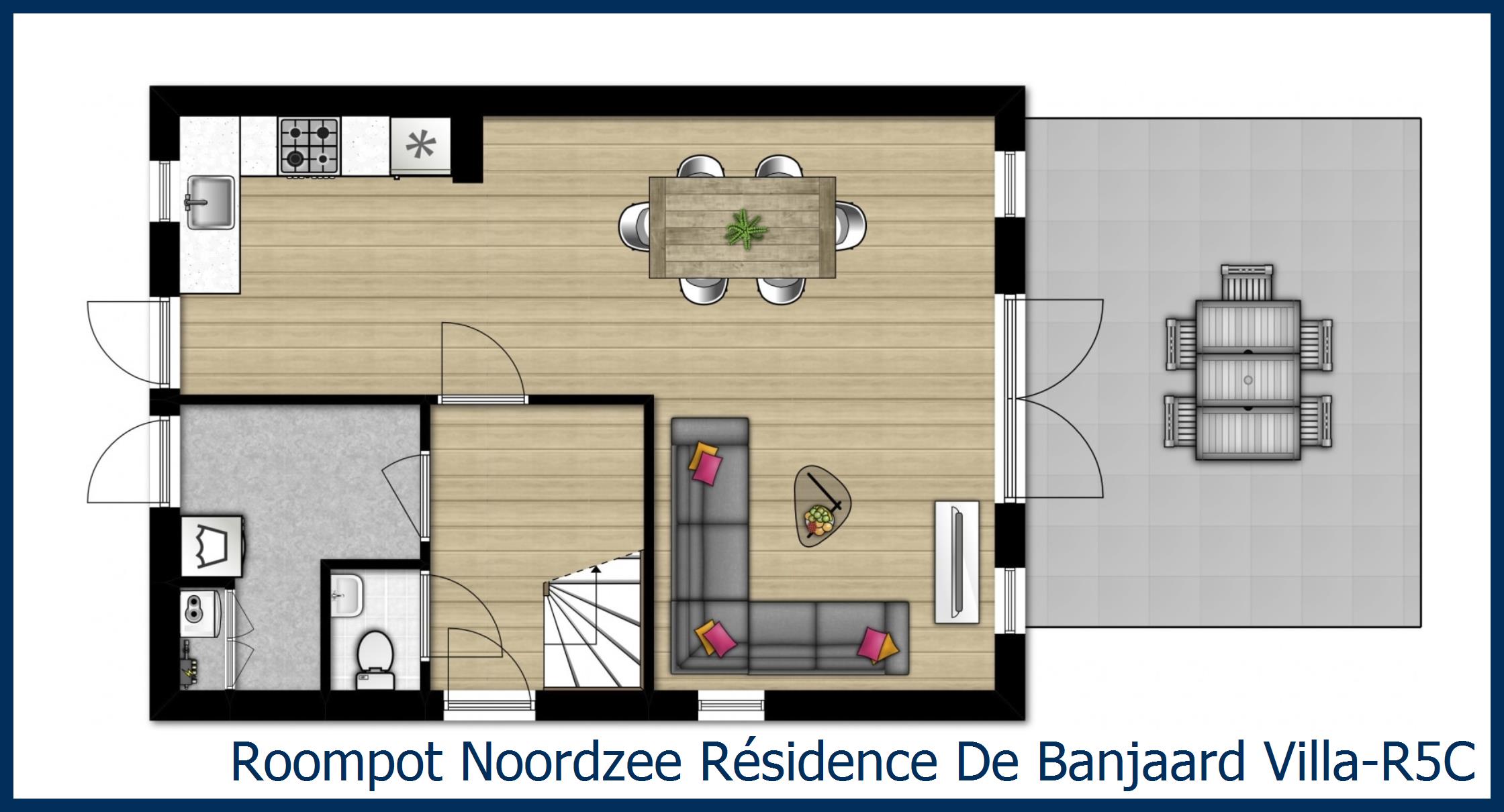 Villa Villa-R5C à Noordzee Résidence De Banjaard