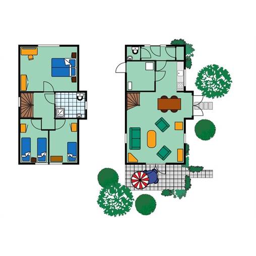 Villa Kindervilla-5 à Noordzee Résidence De Banjaard