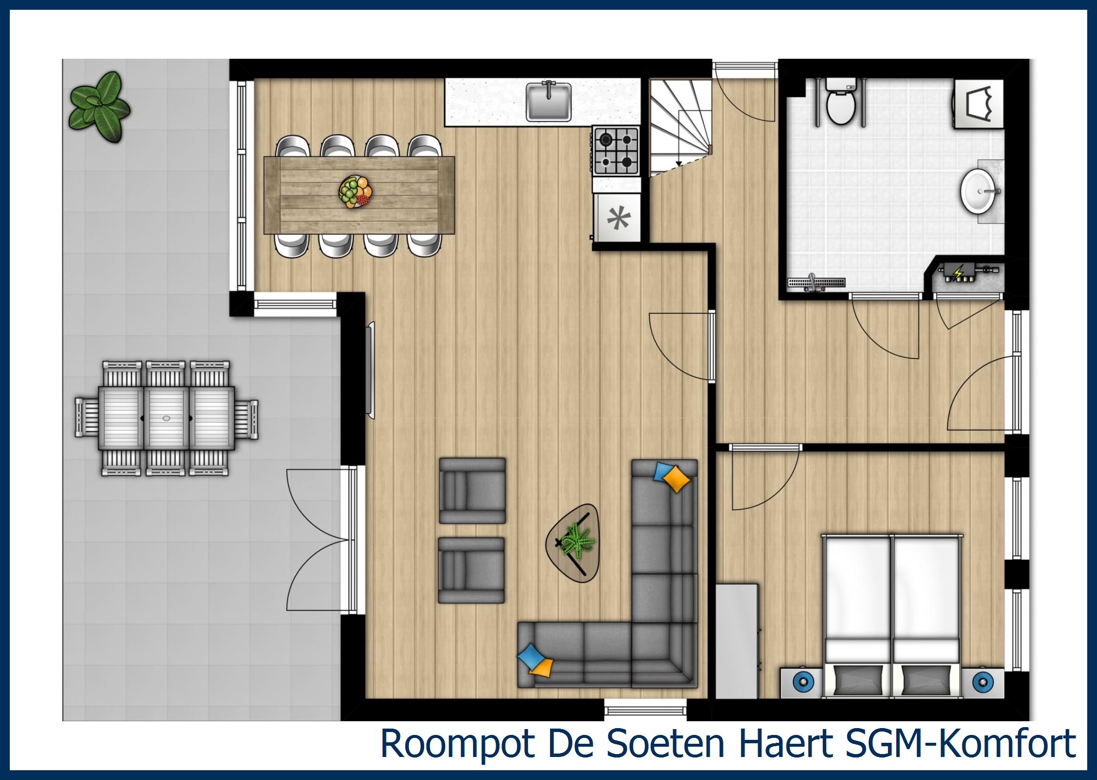 Bungalow SGM-Komfort in De Soeten Haert