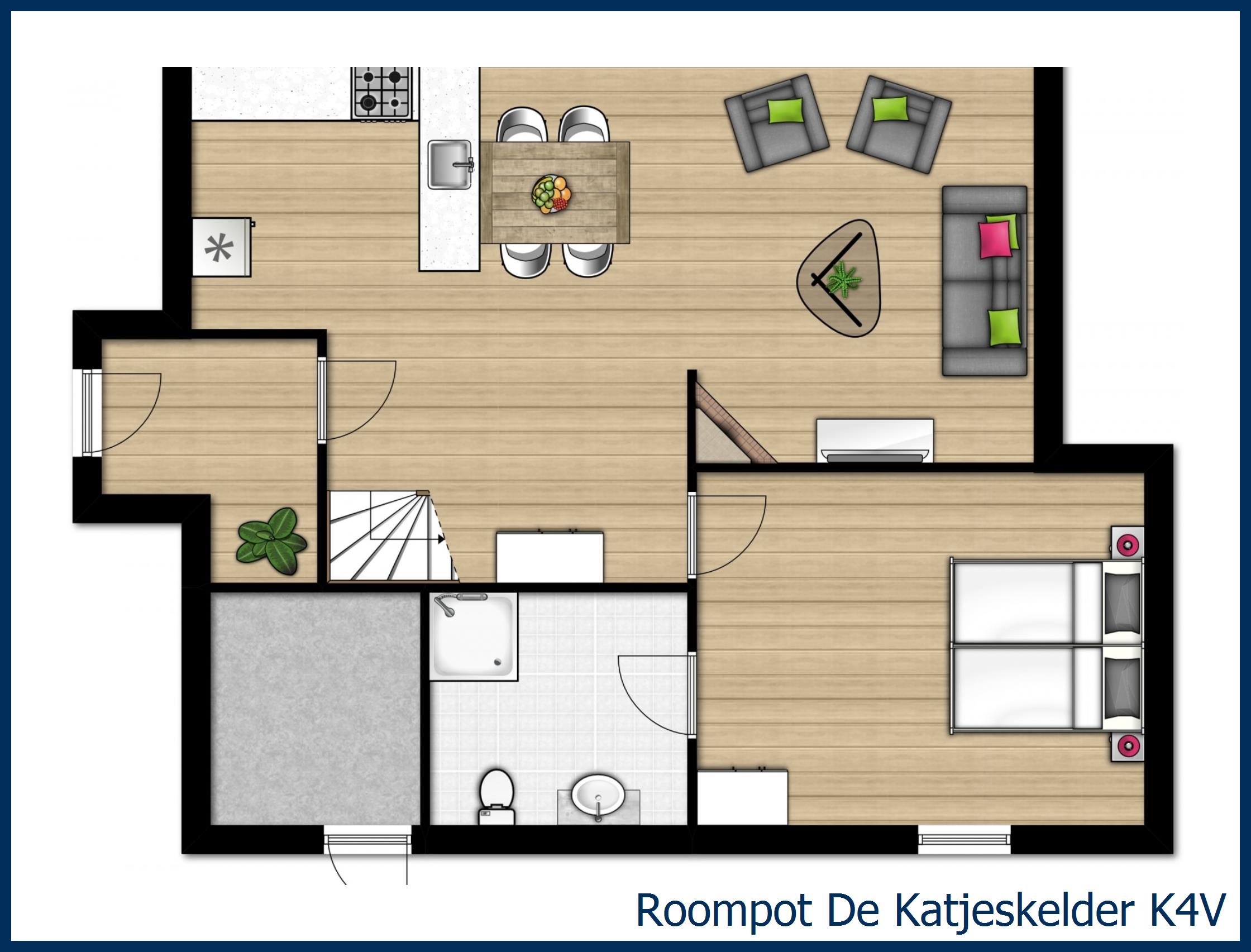 Bungalow K4V in De Katjeskelder