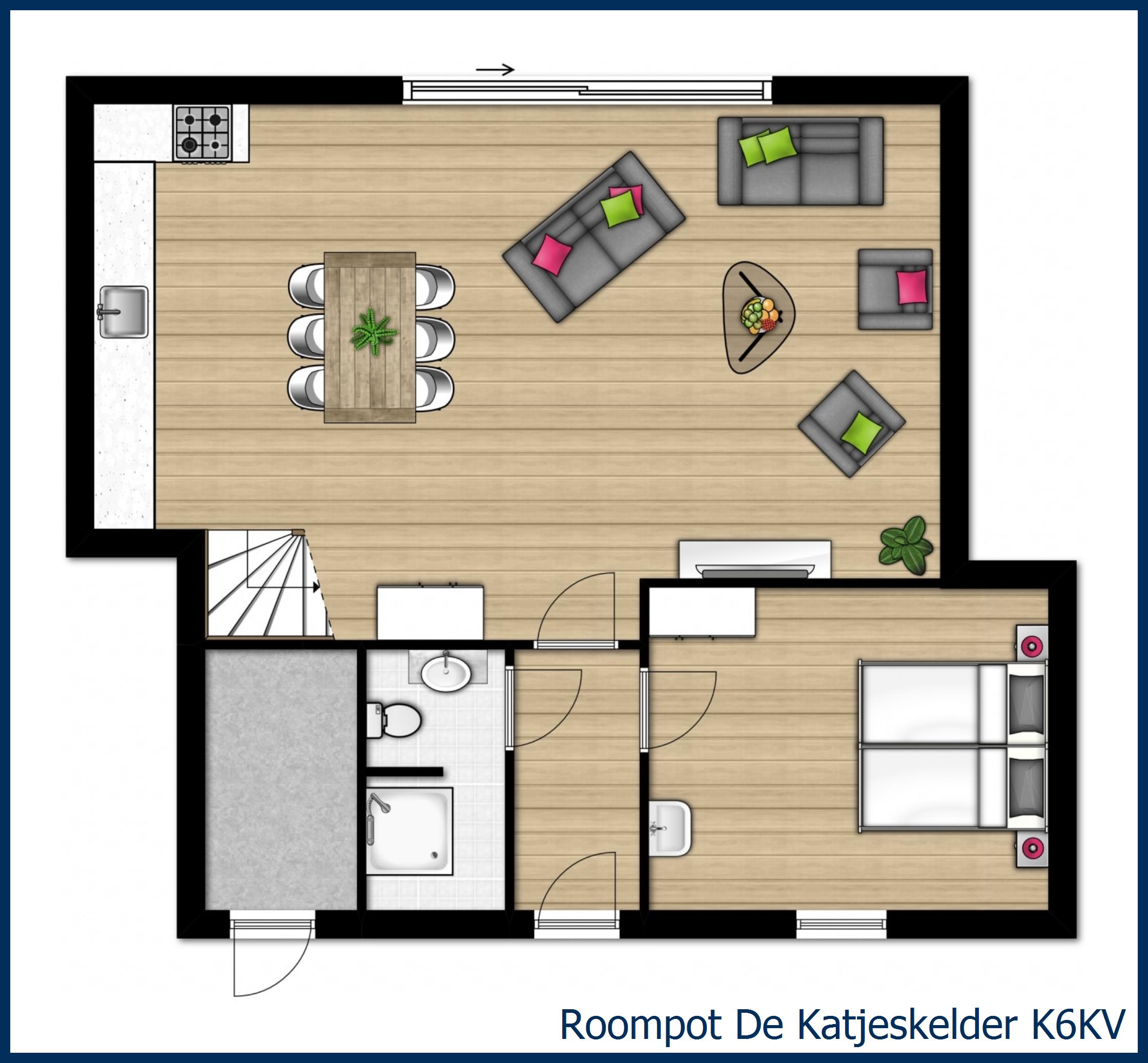 Bungalow K6KV in De Katjeskelder