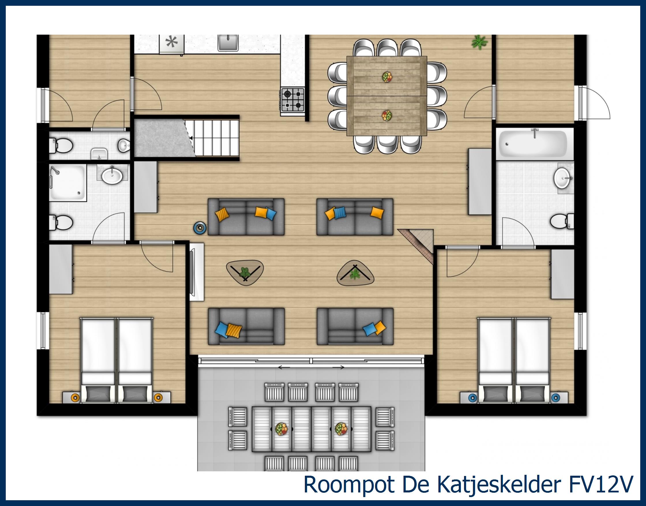 Bungalow FV12V à De Katjeskelder