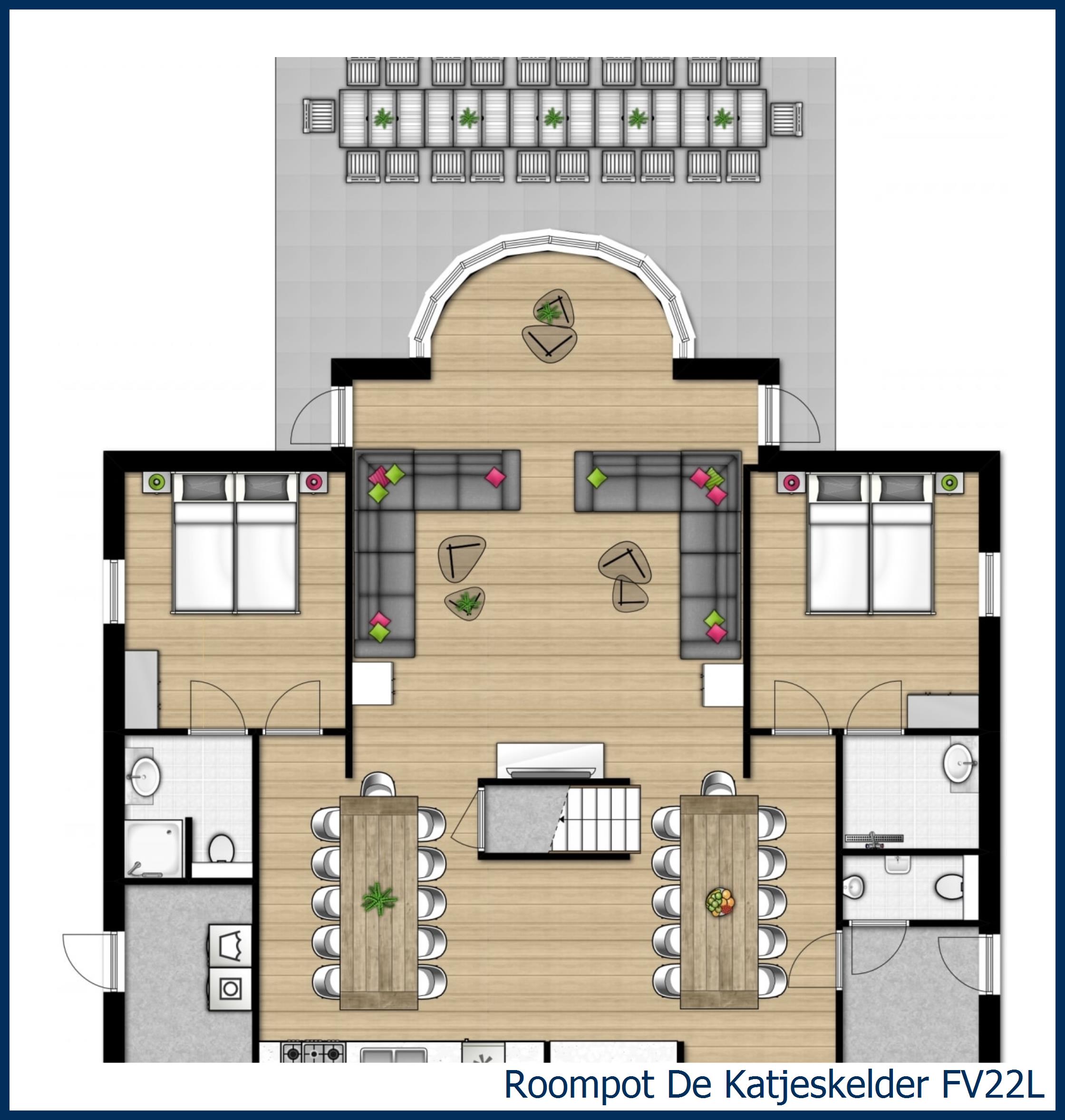 Bungalow FV22L à De Katjeskelder