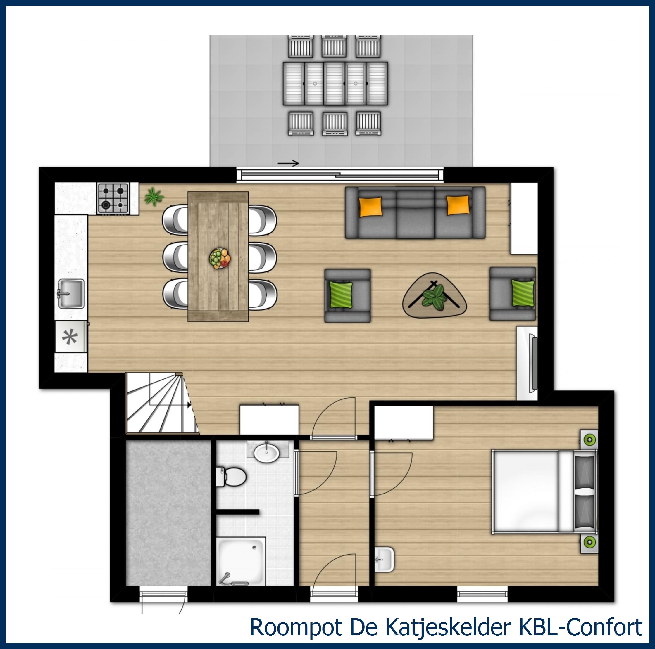 Bungalow KBL-Confort à De Katjeskelder