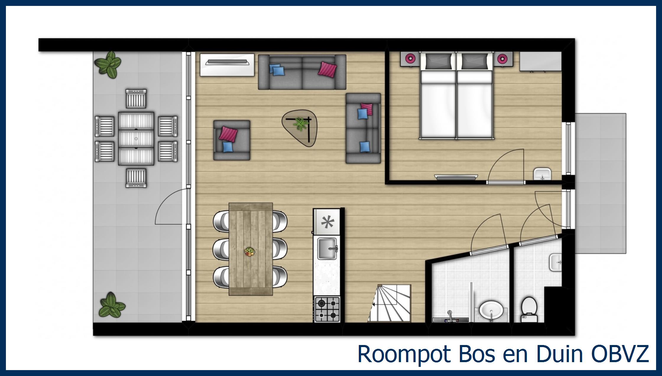 Bungalow OBVZ in Bos en Duin