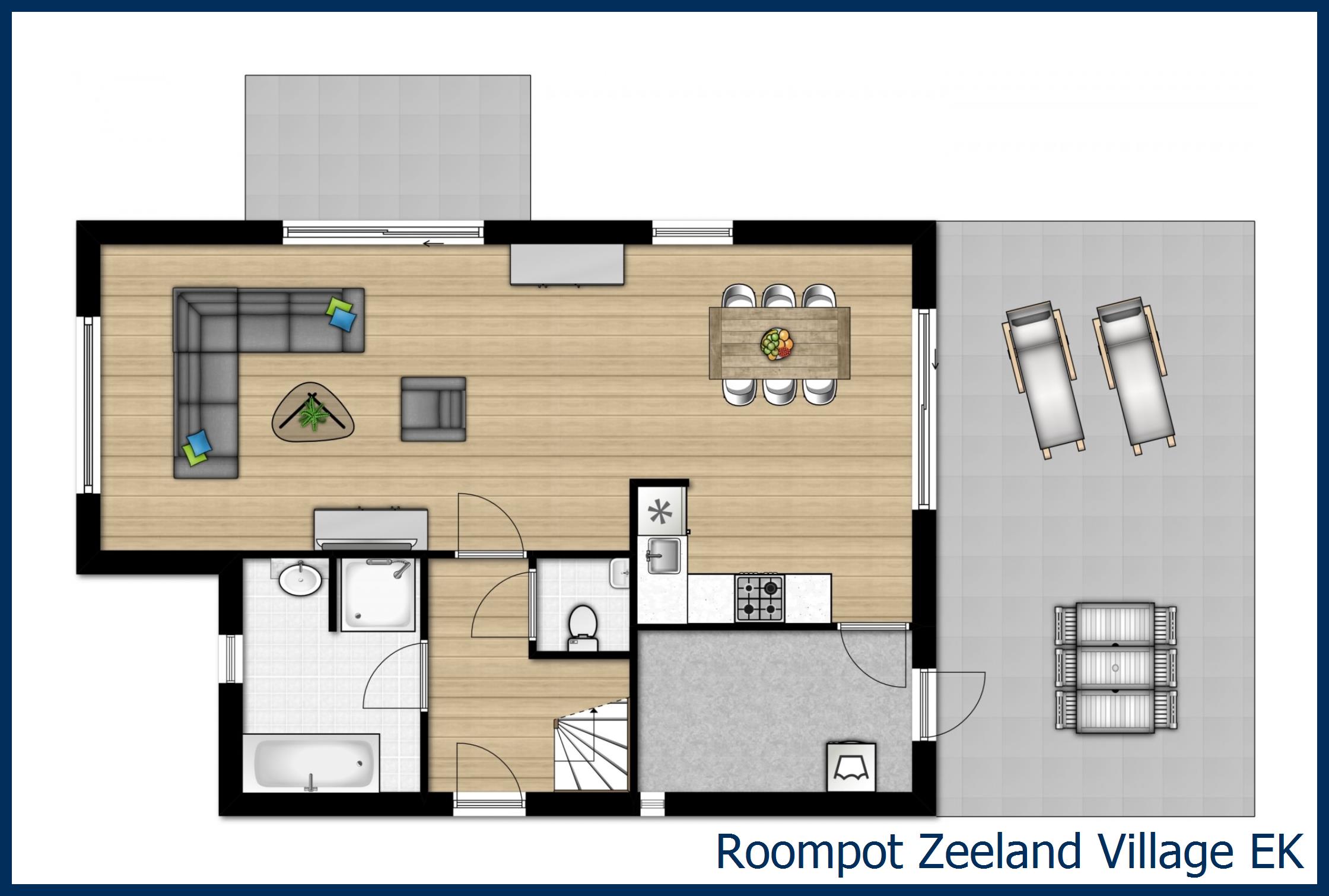 Bungalow EK à Zeeland Village