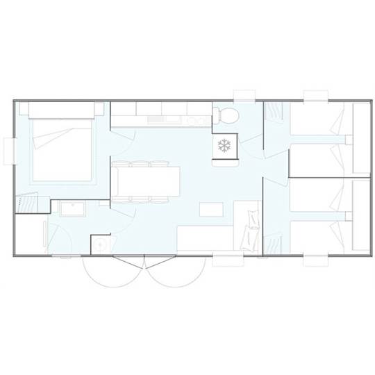  Komfort Eco6 in Kustpark Egmond aan Zee