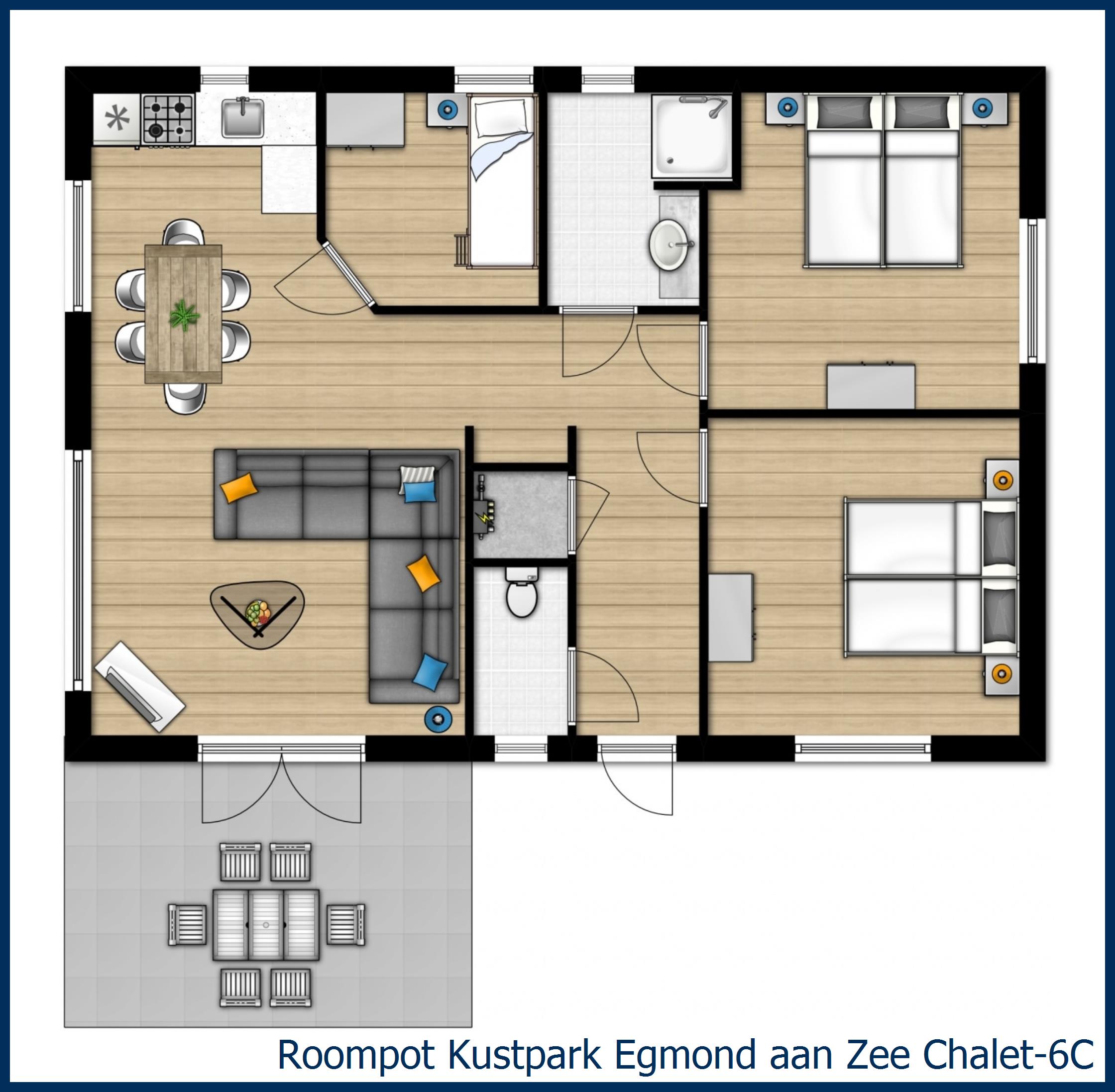 Chalet 6C à Kustpark Egmond aan Zee