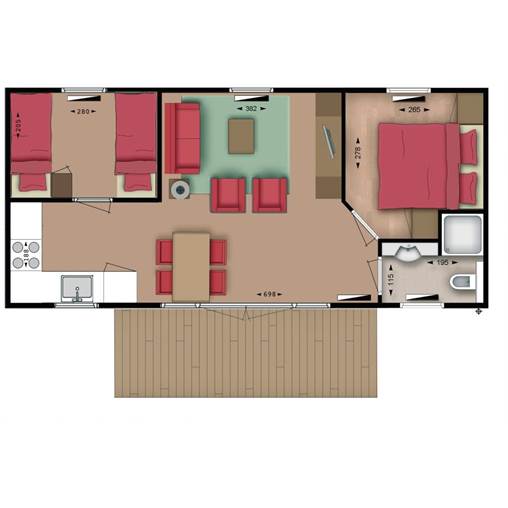 Chalet AS4A à Klein Vink