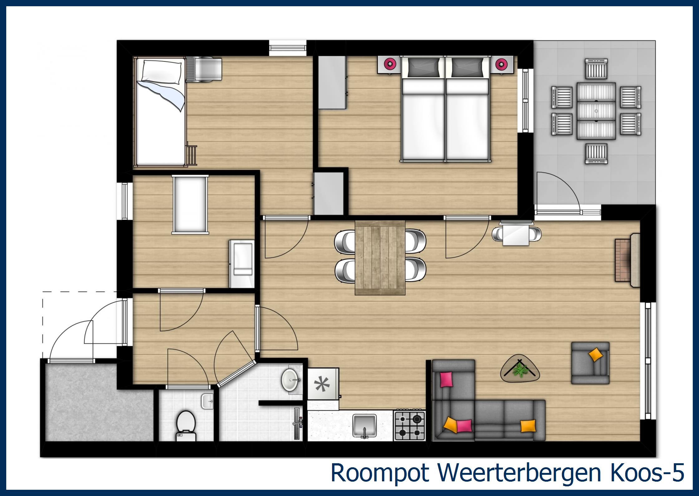 Bungalow Koos-5 in Weerterbergen