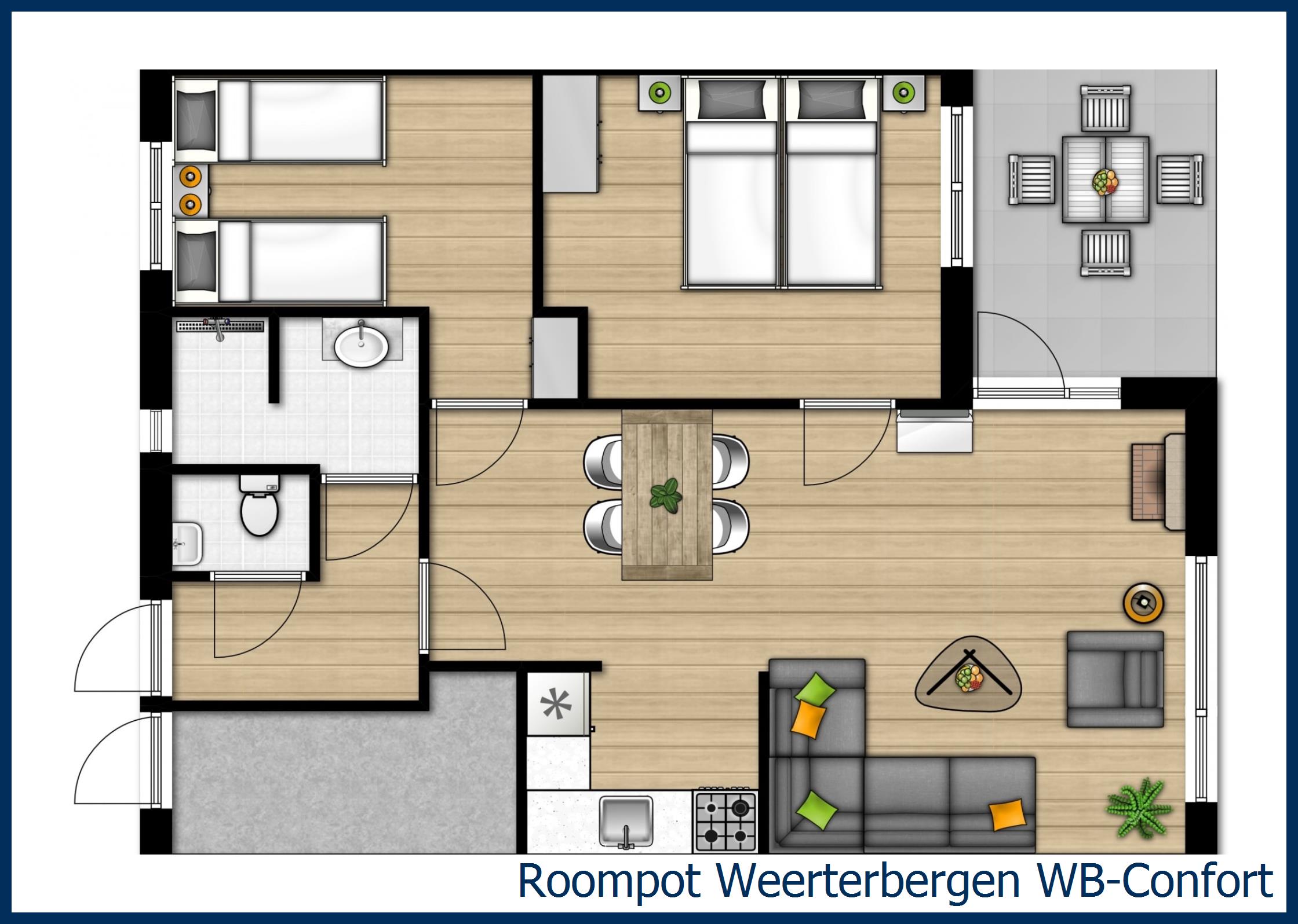 Bungalow WB-Confort à Weerterbergen