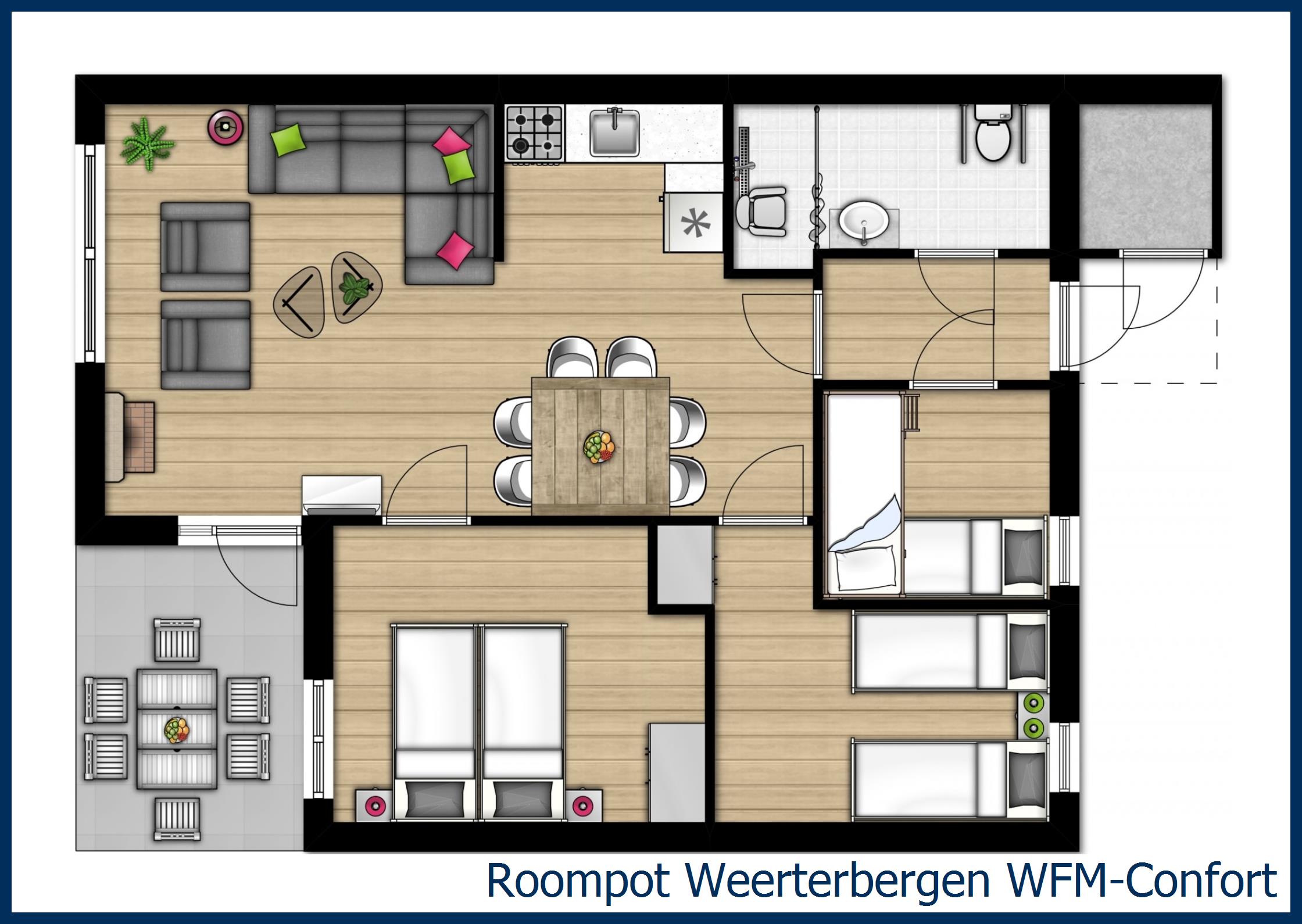 Bungalow WFM-Confort à Weerterbergen