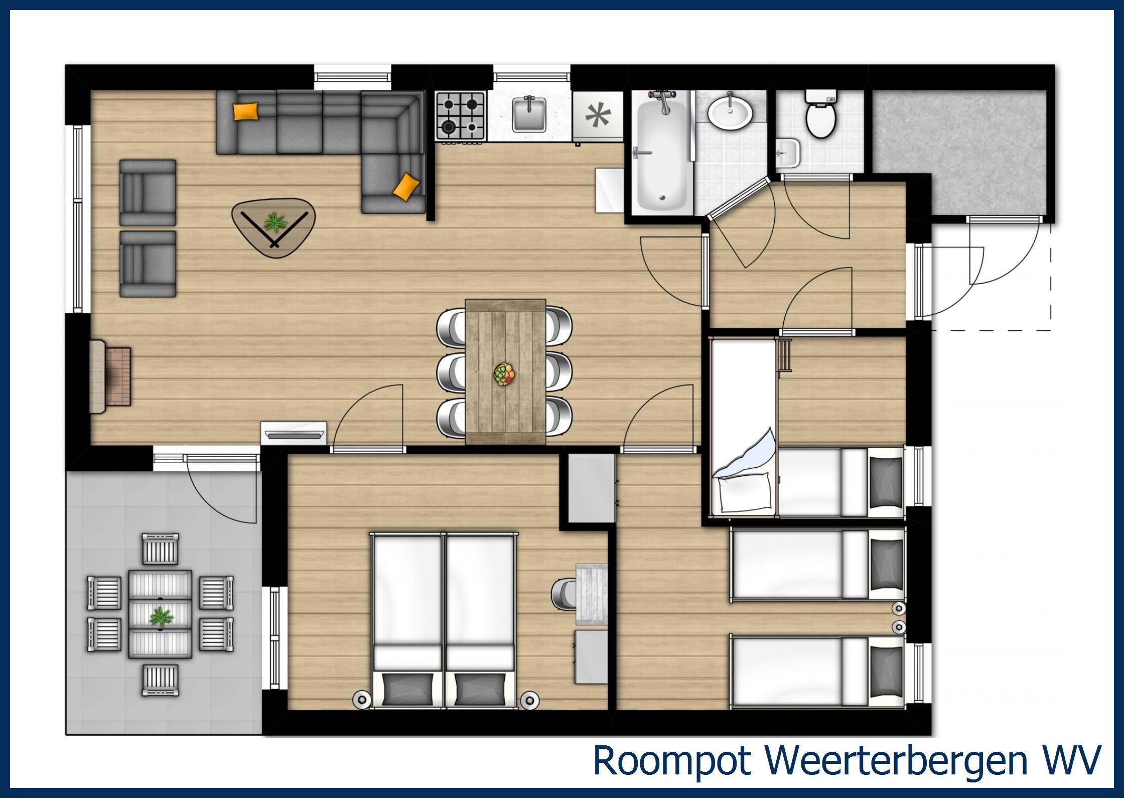 Bungalow WV à Weerterbergen