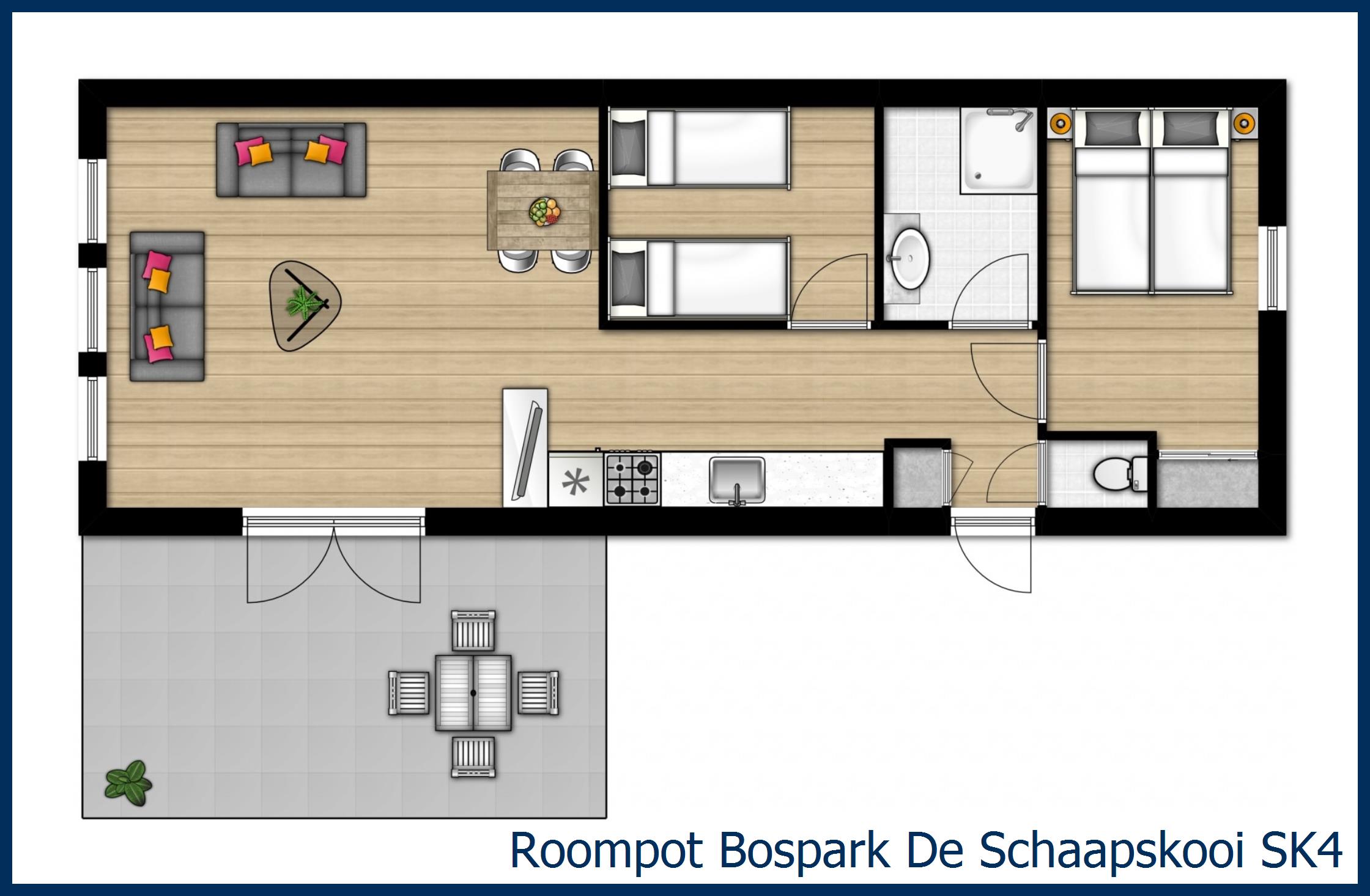 Chalet SK4 in Bospark De Schaapskooi