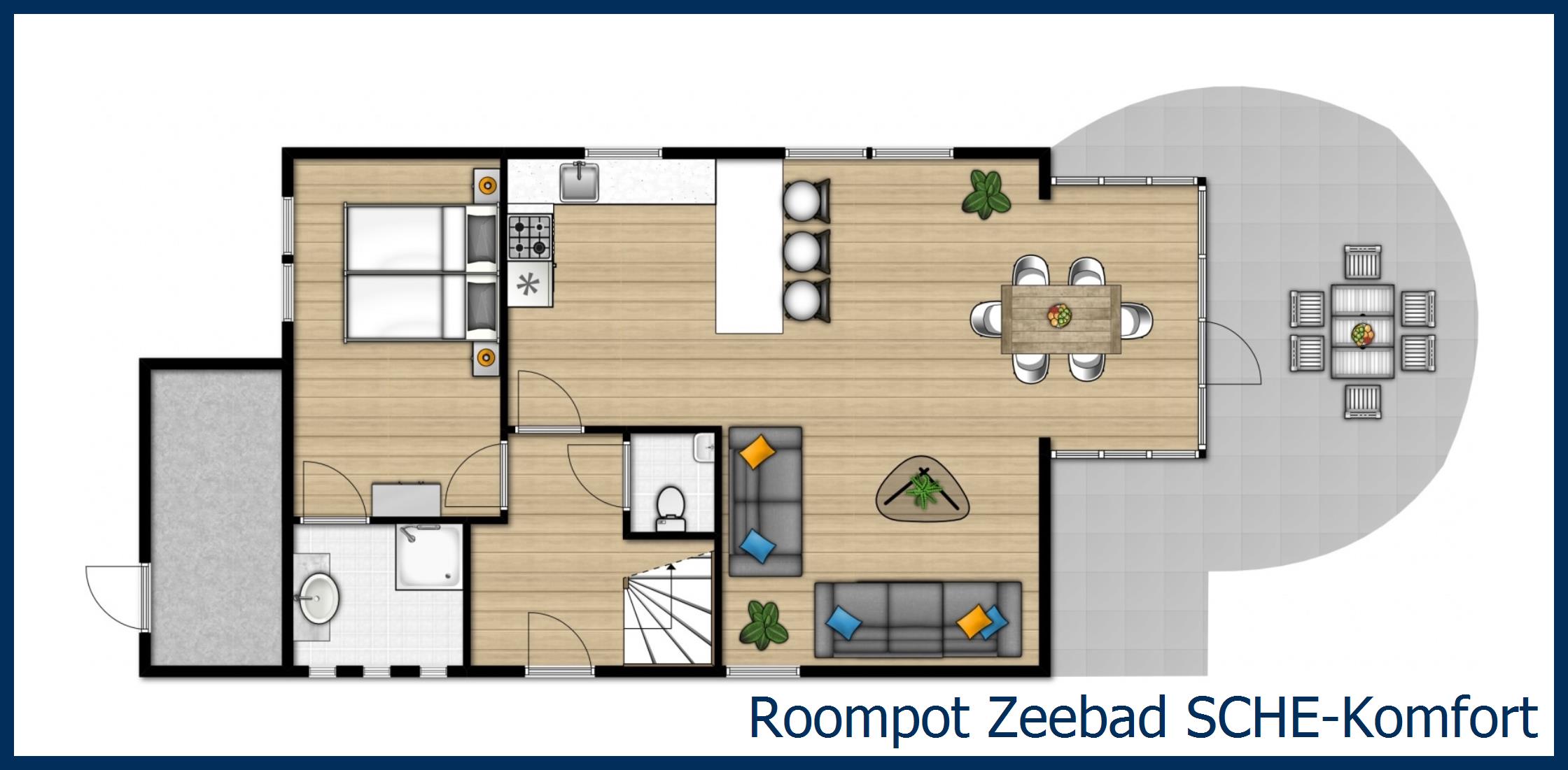 Bungalow SCHE-Komfort in Zeebad