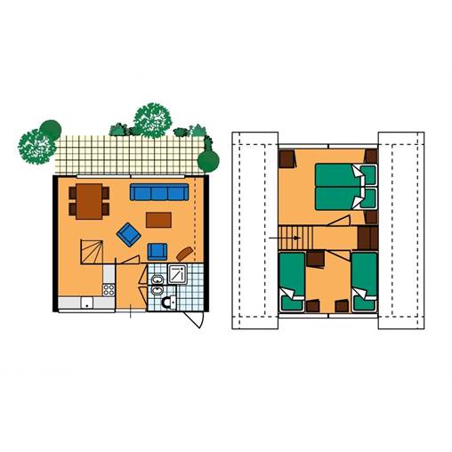 Bungalow W4A à Bospark 't Wolfsven