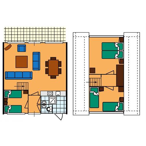 Bungalow W6A à Bospark 't Wolfsven