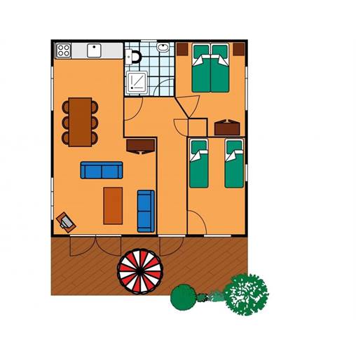 Chalet KD4 à Kijkduin