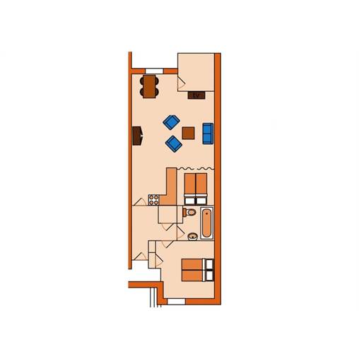 Appartement E4 à De Graaf van Egmont