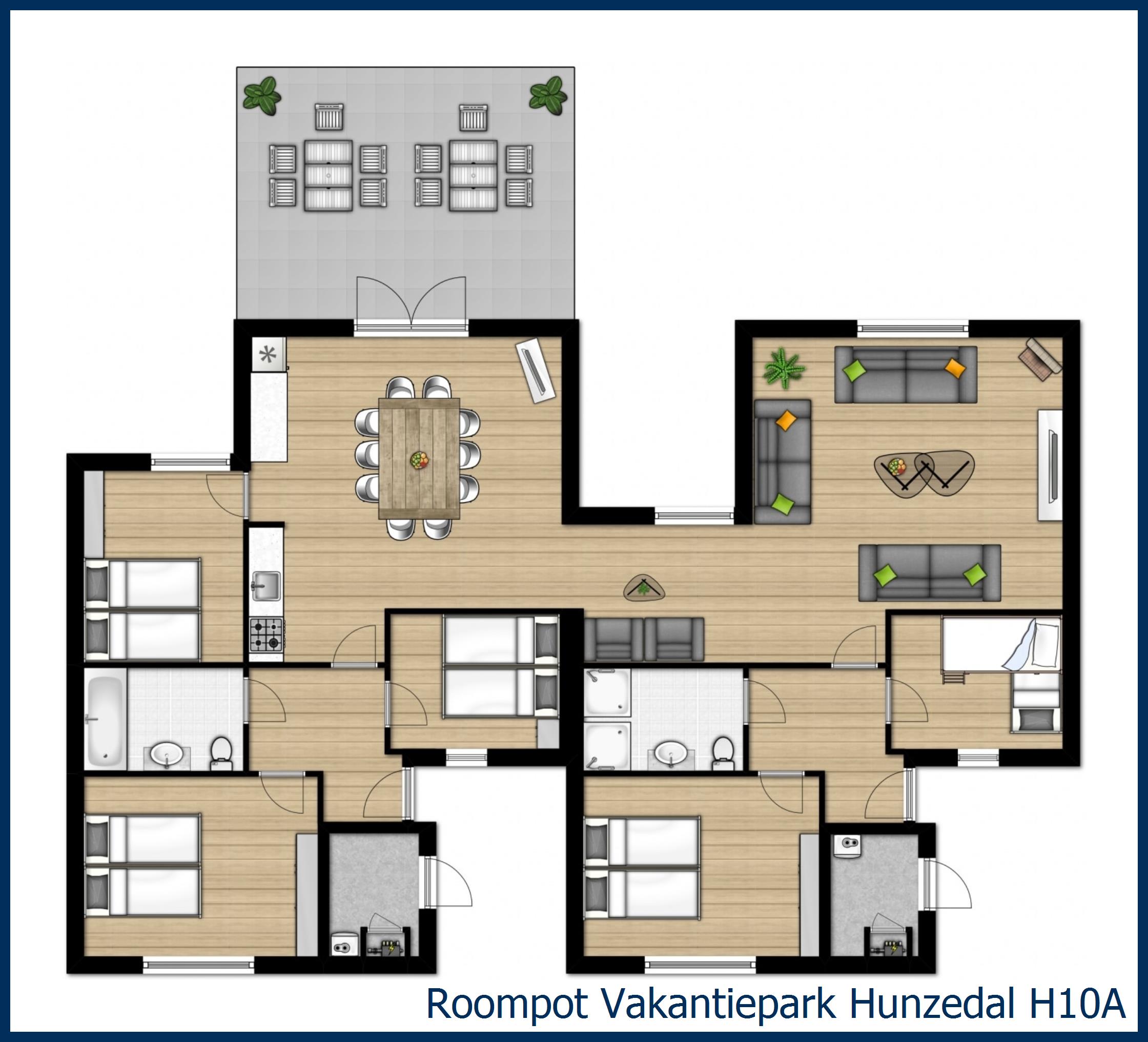 Bungalow H10A à Hunzedal