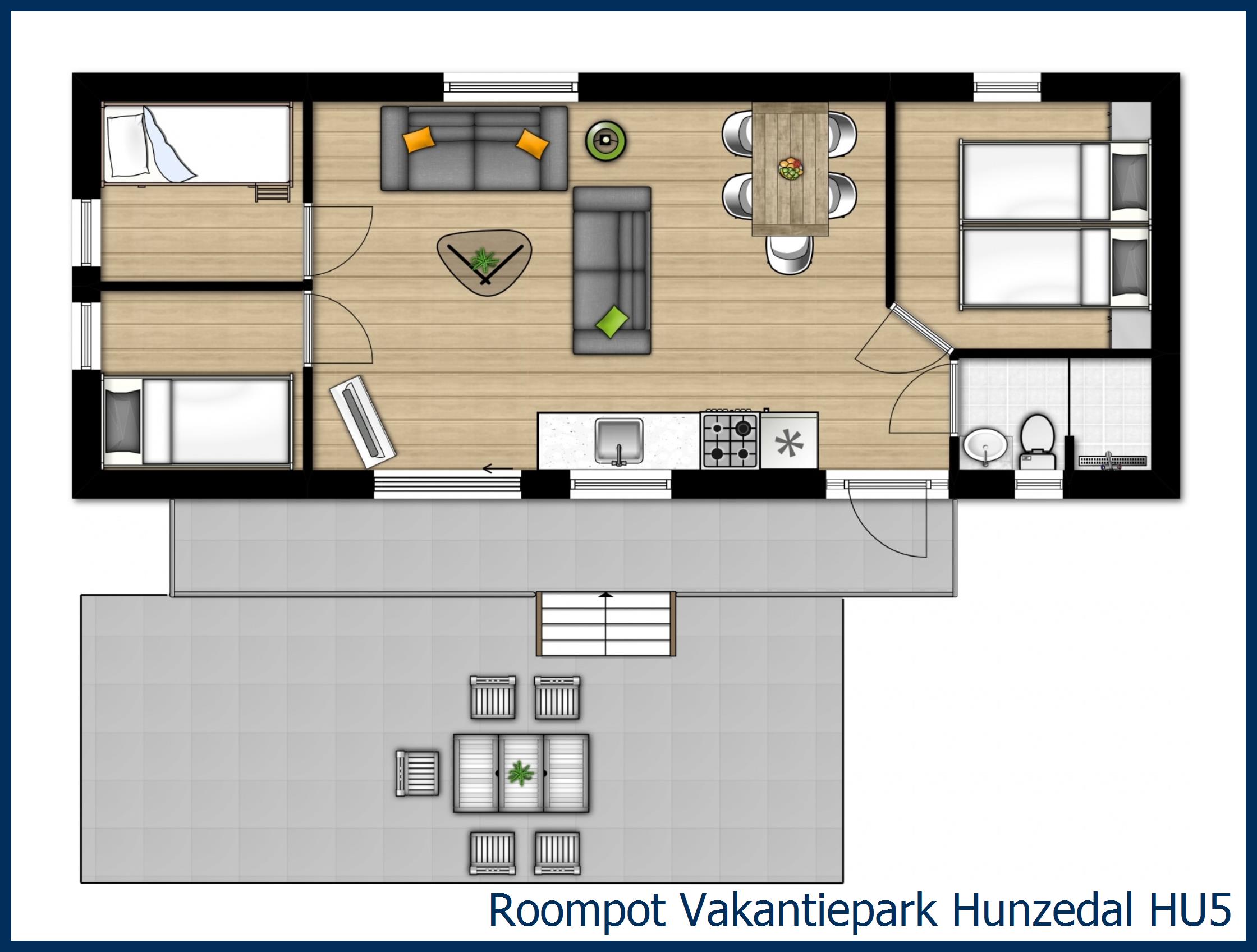 Chalet HU5 à Hunzedal