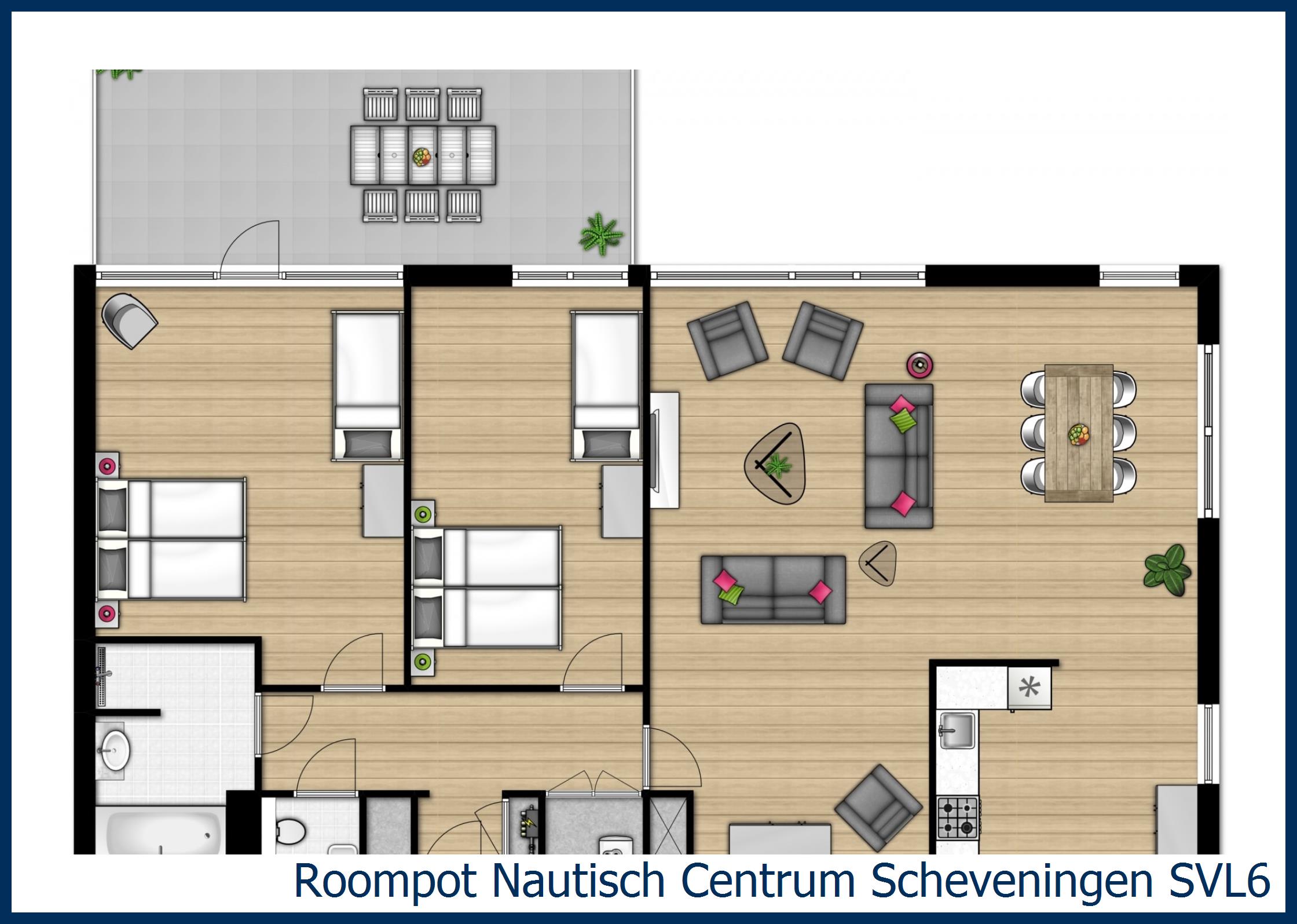 Appartement SVL6 à Nautisch Centrum Scheveningen