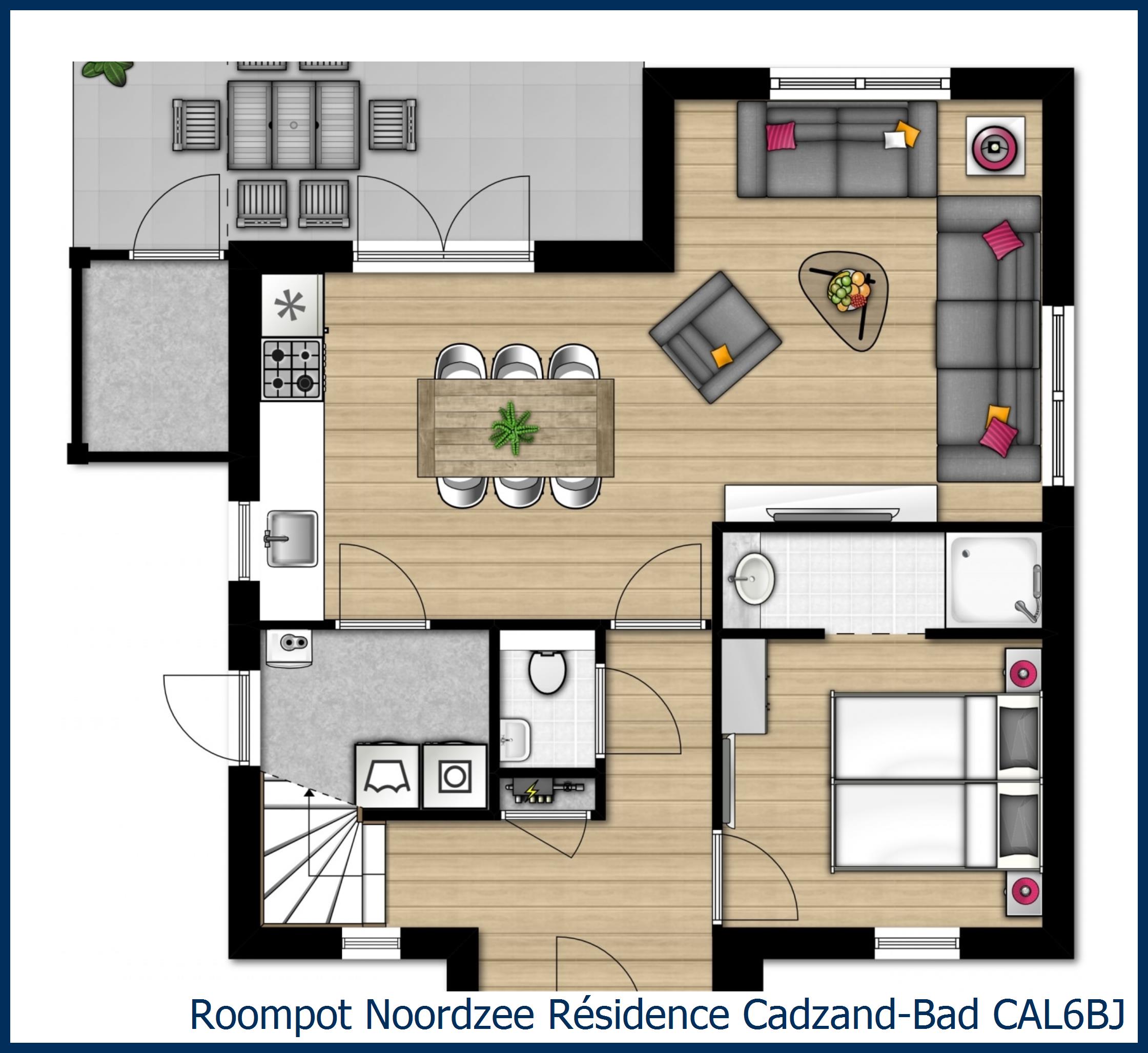 Villa CAL6BJ à Noordzee Résidence Cadzand-Bad